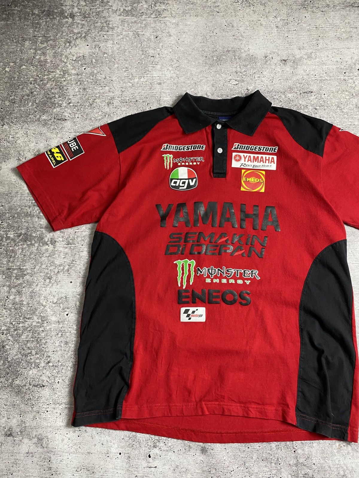 Yamaha Yamaha Vintage Racing T-shirt Size US XL / EU 56 / 4 - 2 Thumbnail