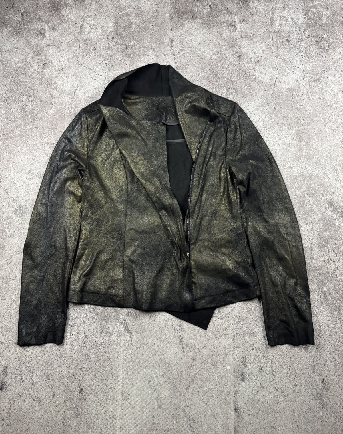 Hysteric Glamour Avant garde Junya Watanabe style opium pattern leather jacke Size US S / EU 44-46 / 1 - 3 Thumbnail