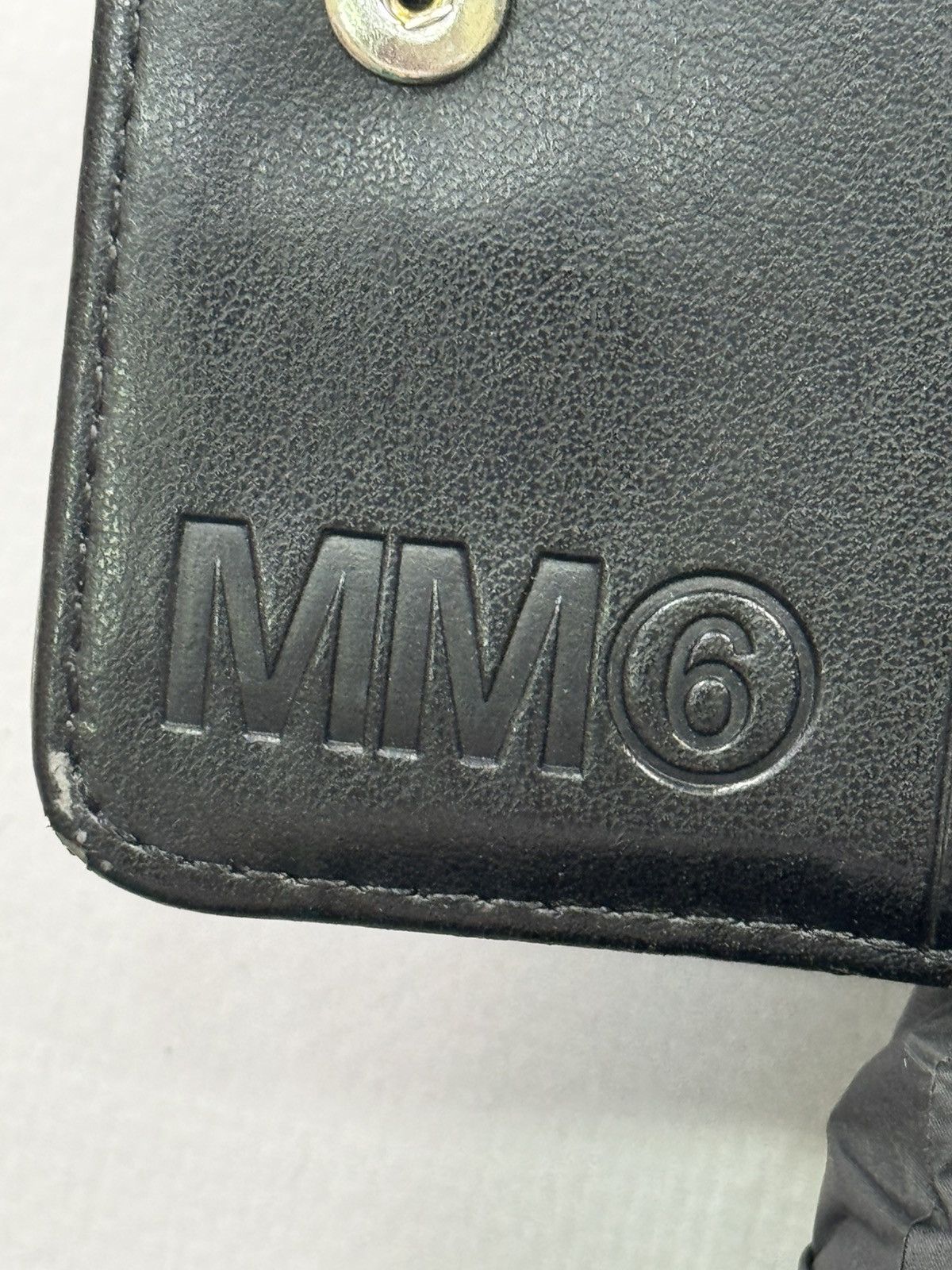 MM6 × Maison Margiela Mm6 Maison Margiela Chart Zip-Up Wallet(Black/OS) Size ONE SIZE - 9 Thumbnail