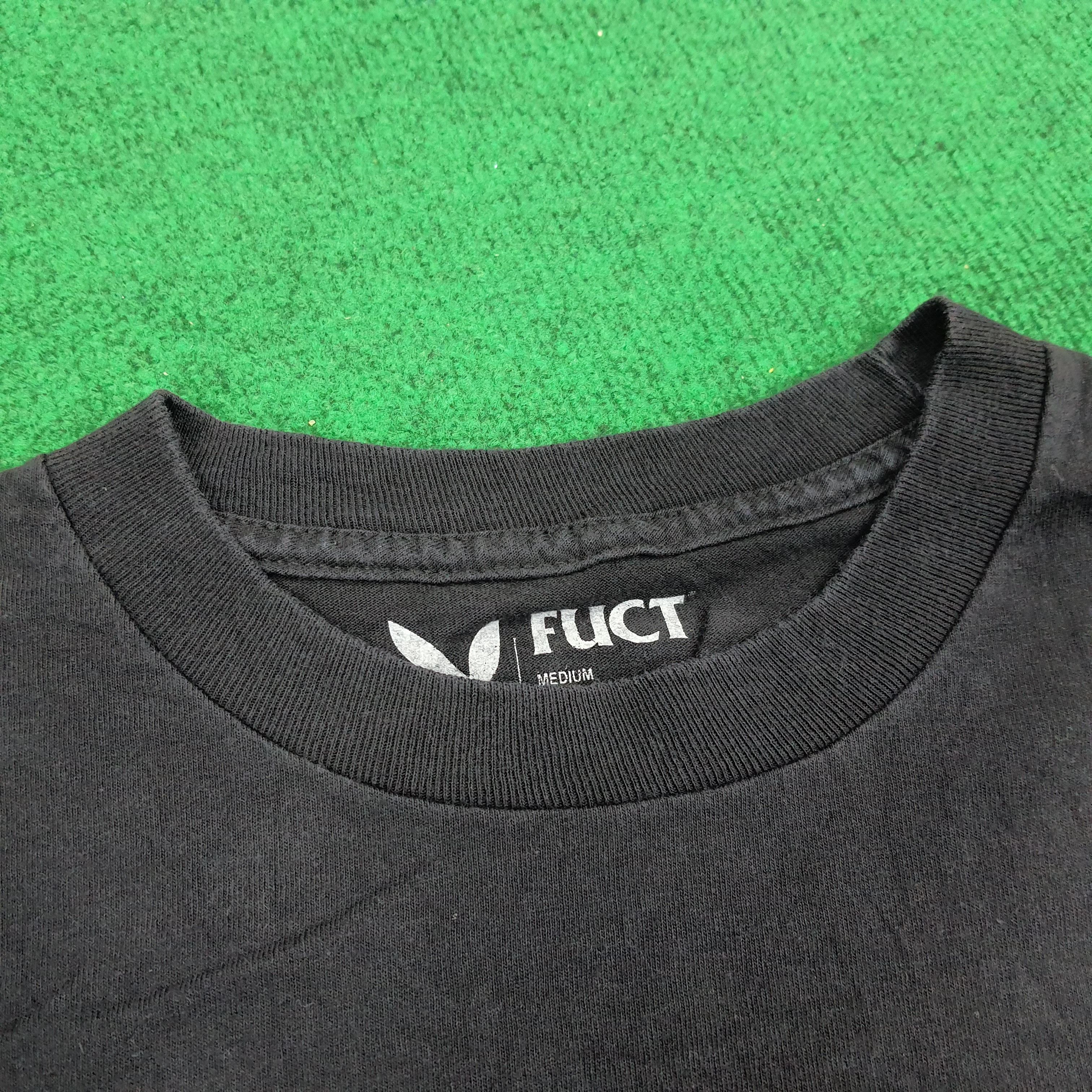 FUCT Vintage FUCT A Toast To Death Skate T-shirt Size US M / EU 48-50 / 2 - 5 Thumbnail