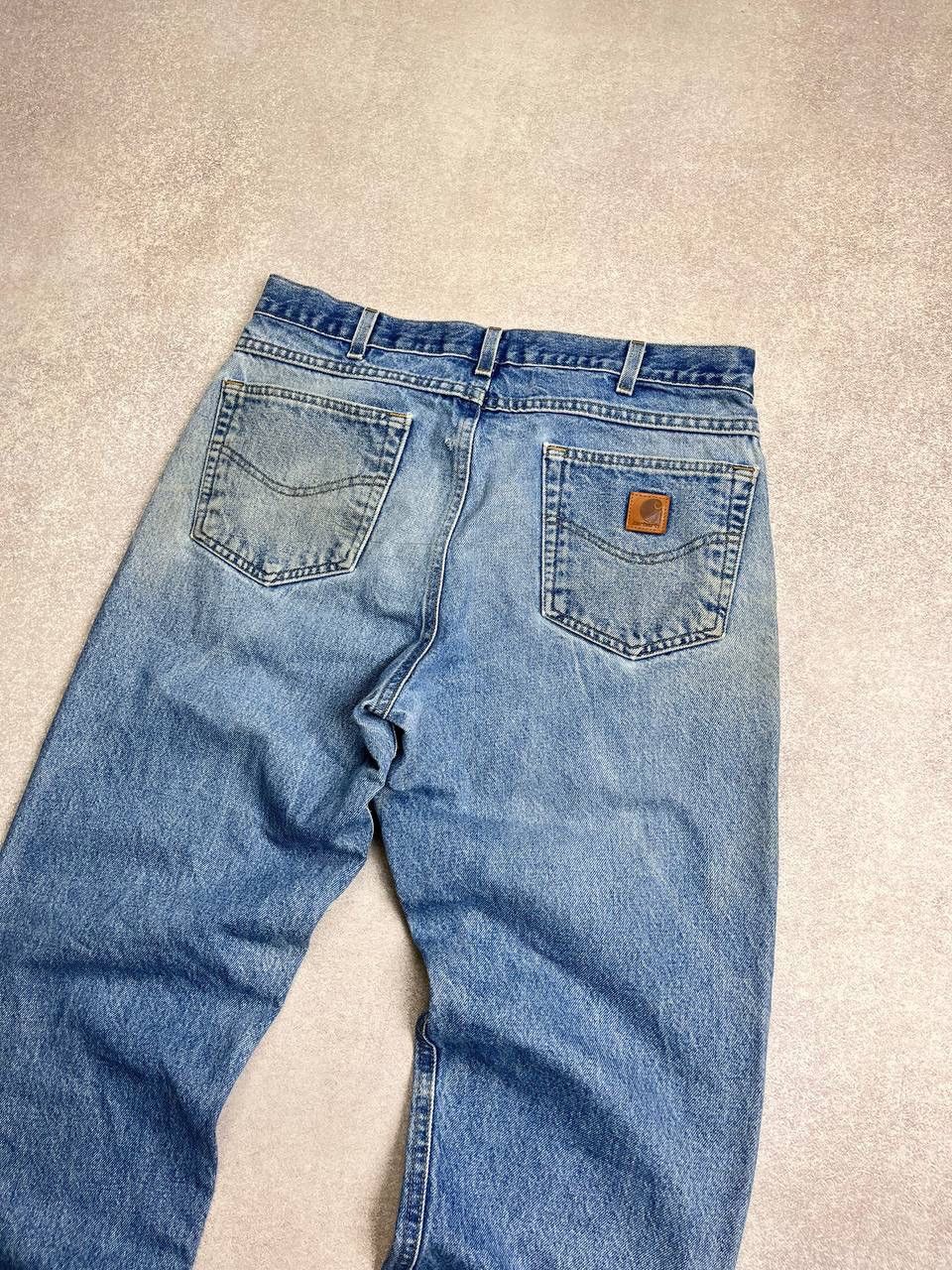 Carhartt × Vintage Vintage Carhartt Relaxed Baggy Jeans Y2K 34x32 Size US 34 / EU 50 - 2 Thumbnail