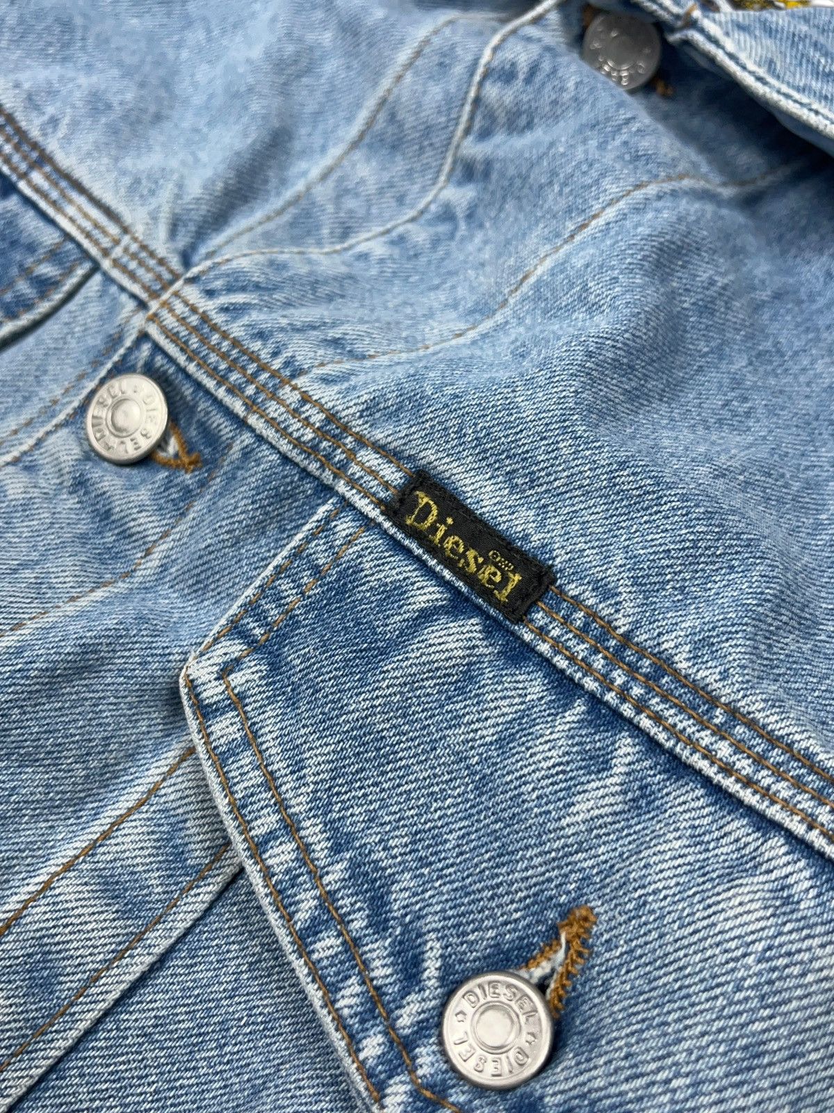 Diesel × Vintage Vintage Diesel Denim Vest Made in Italy y2k Size US M / EU 48-50 / 2 - 5 Thumbnail