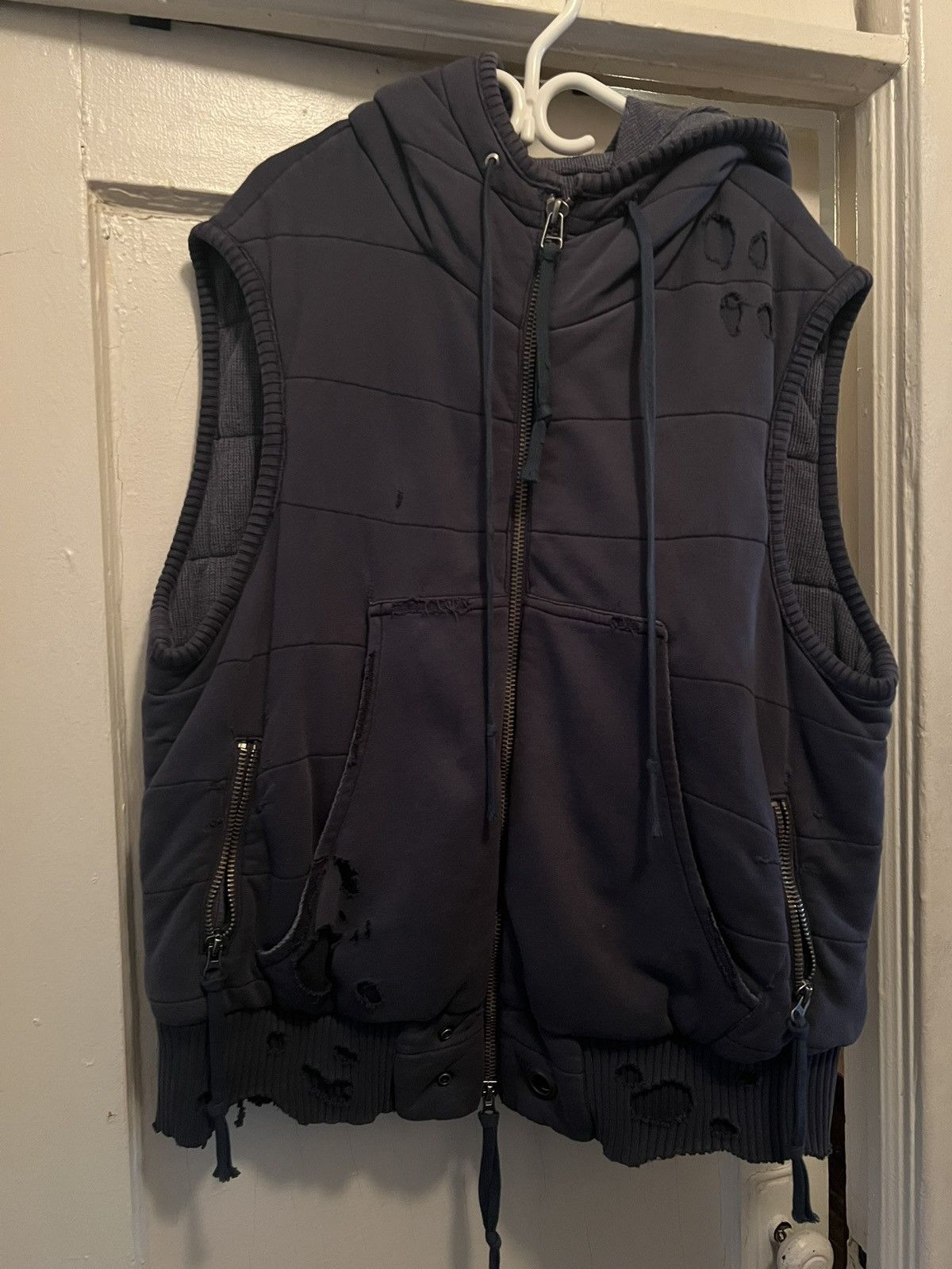 image of Greg Laurent Vest in Navy, Men's (Size XL)