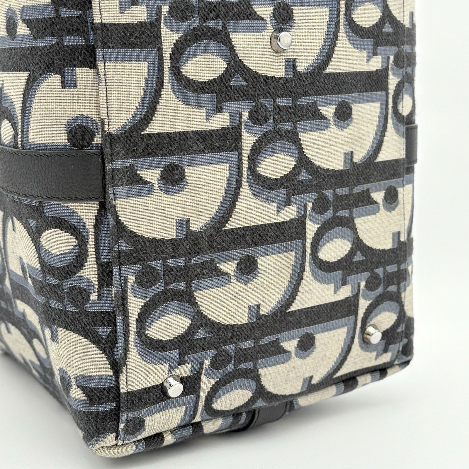 Dior Dior Oblique Jacquard Maxi Weekender 40 Bag | SUPER CLEAN! Size ONE SIZE - 6 Thumbnail
