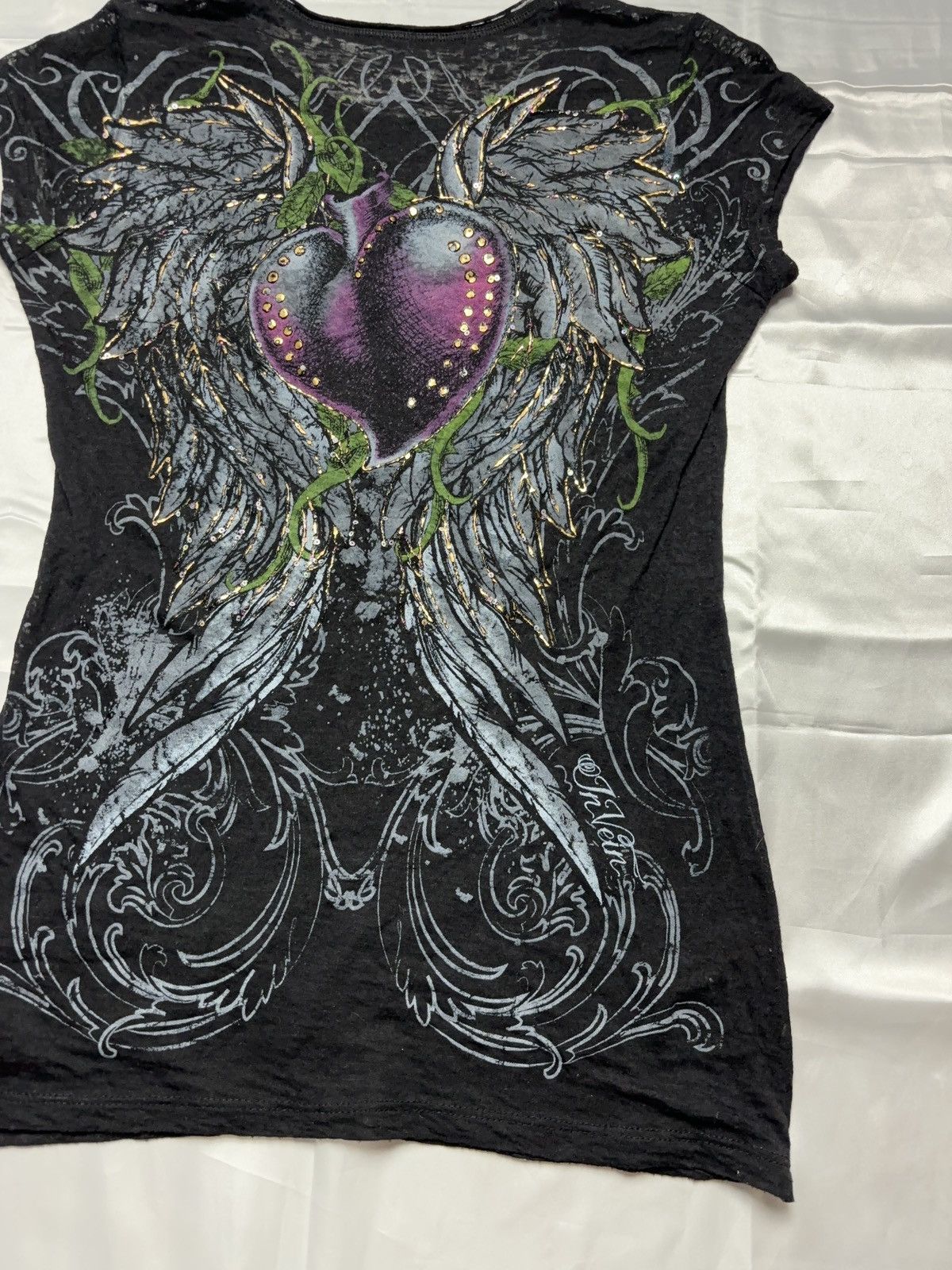 Vintage Printed y2k mesh vintage t-shirt Size M / US 6-8 / IT 42-44 - 6 Thumbnail