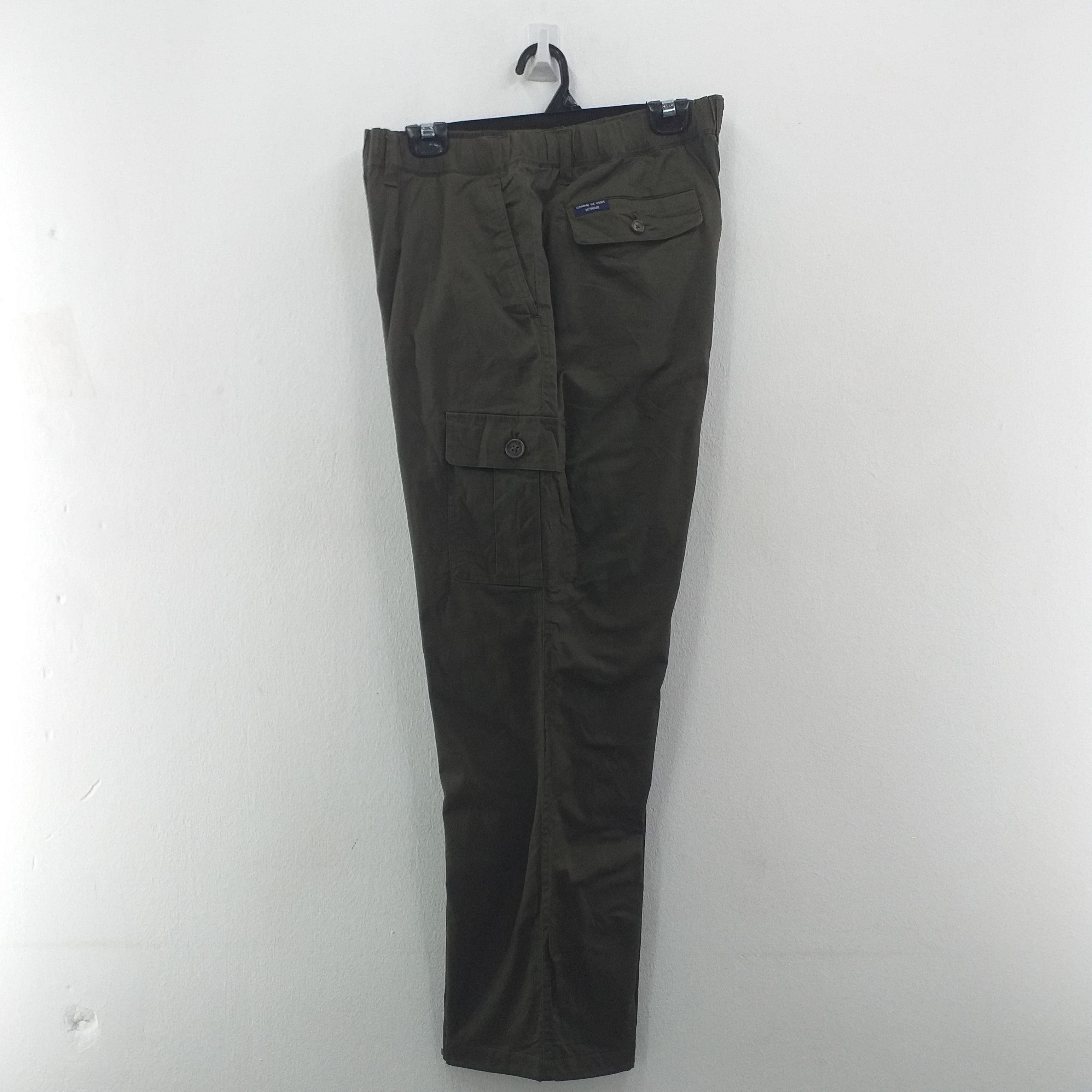Japanese Brand Comme Le Vent Custom Wool Cargo Pockets -CP035 Size US 35 - 7 Thumbnail