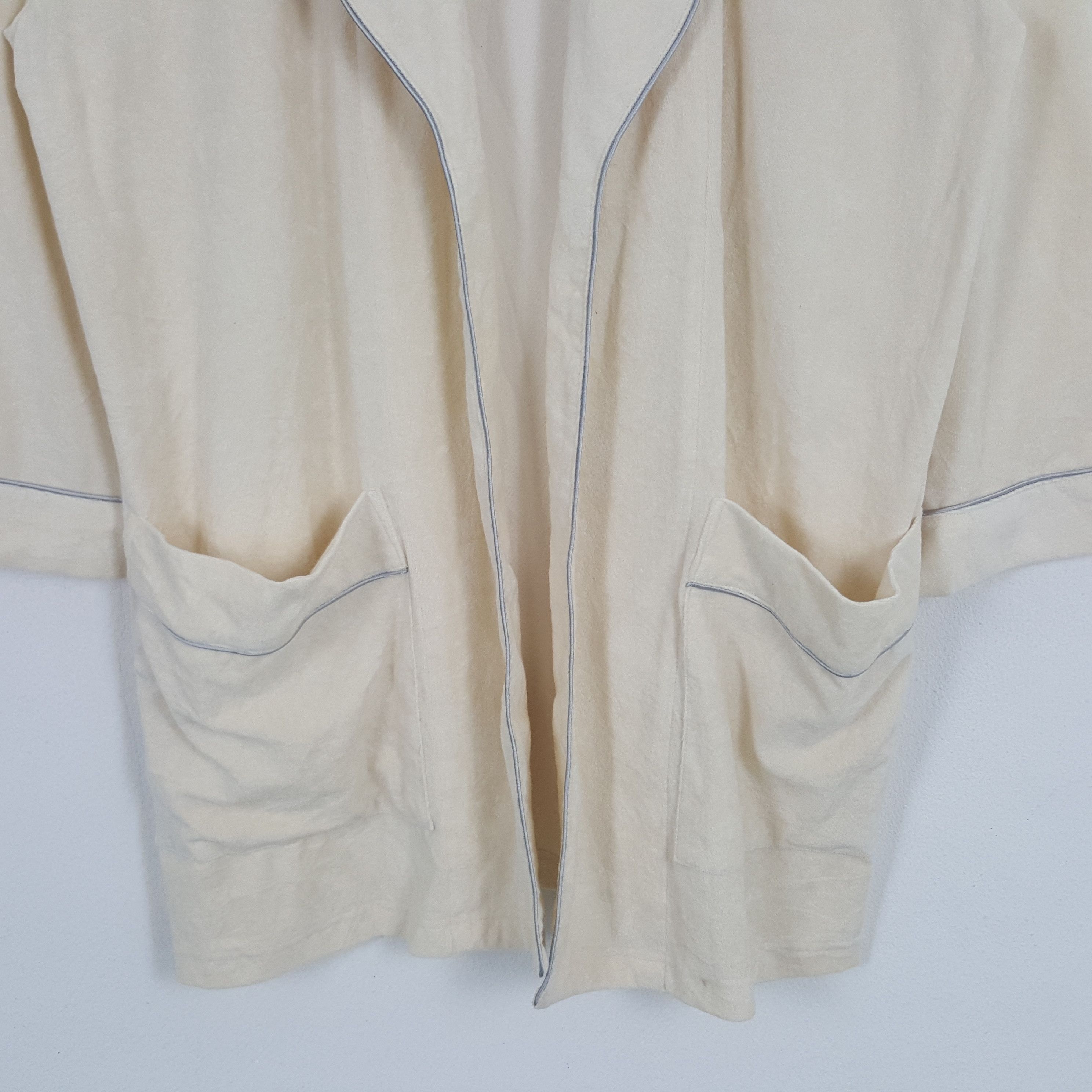Vintage × Yves Saint Laurent Vintage Yves Saint Laurent Italian Brand Shower Jacket Size US L / EU 52-54 / 3 - 2 Thumbnail