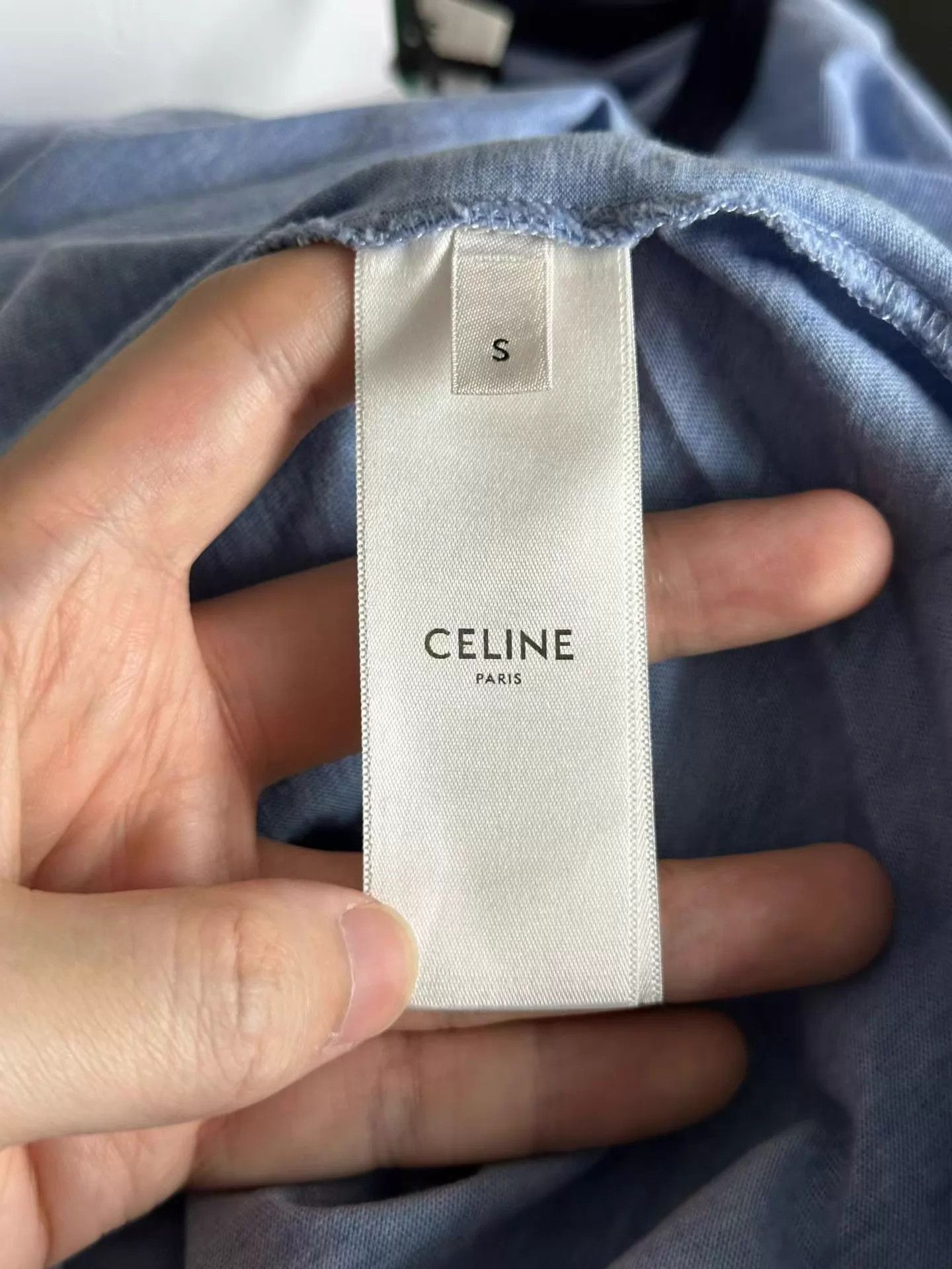Celine CELINE Blue Horse Carriage Short Sleeve Tee S New Size S / US 4 / IT 40 - 3 Thumbnail