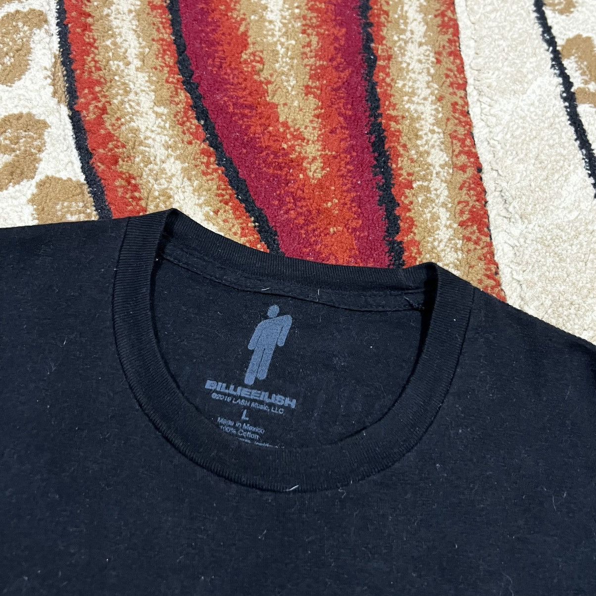 Band Tees Vintage 2019 Billie Eilish Tour Rare T Shirt Size US L / EU 52-54 / 3 - 5 Thumbnail