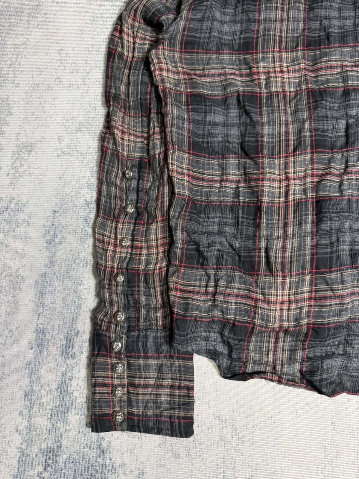 Chrome Hearts Chrome Hearts Easy Rider Flannel Shirt Size US S / EU 44-46 / 1 - 14 Thumbnail