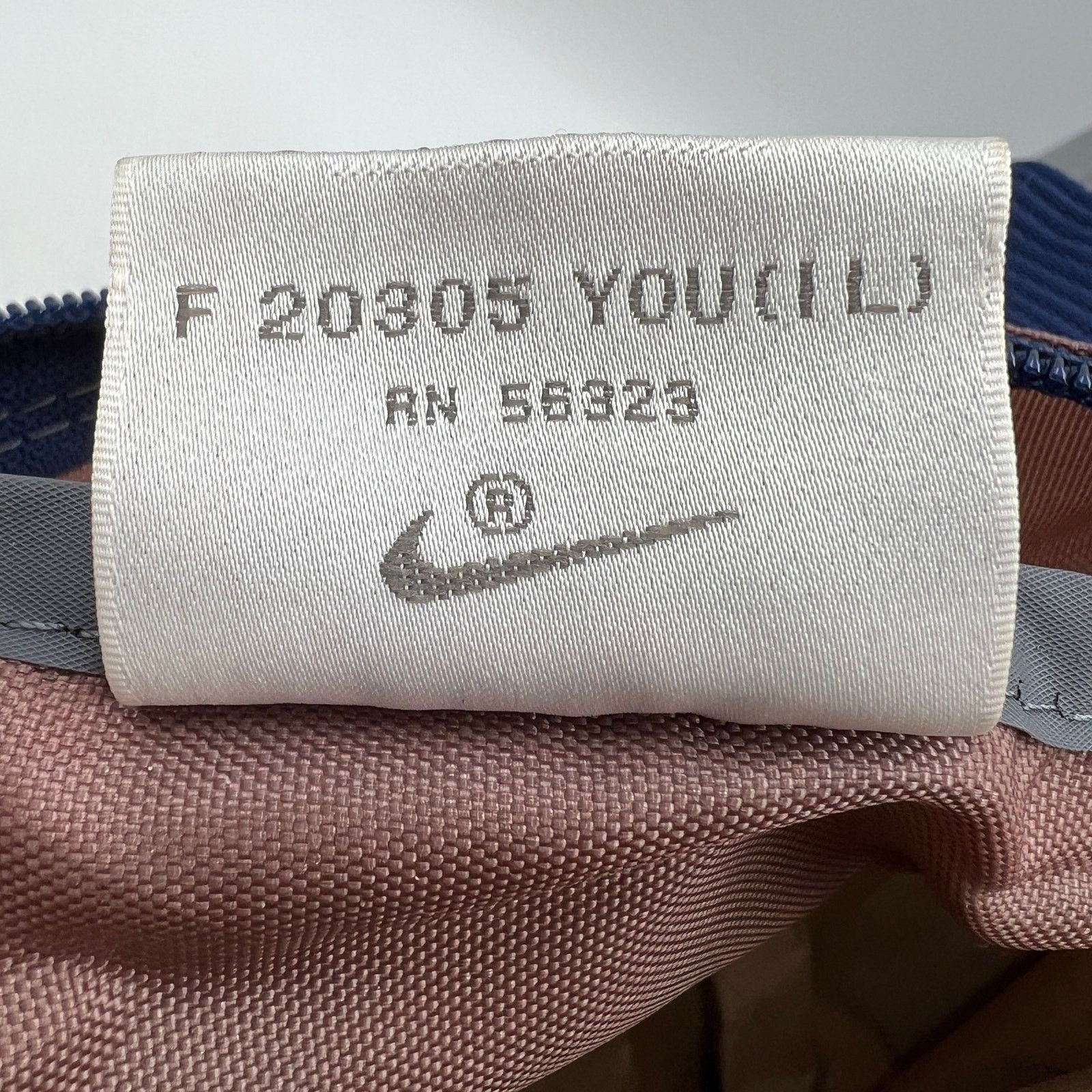 Nike × Vintage Vintage 80s Nike XL Duffle Bag Size ONE SIZE - 5 Thumbnail