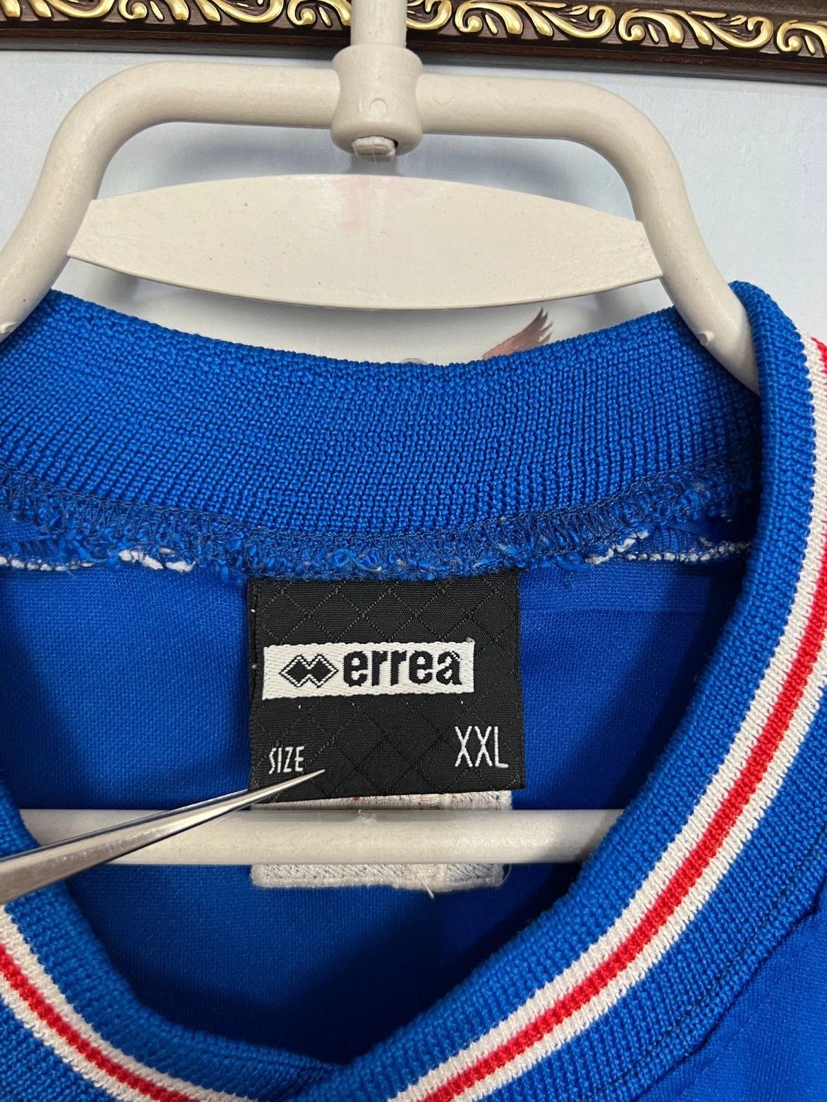 Errea Iceland football shirt 2004 Long Sleeve Soccer Jersey Trikot Size US XXL / EU 58 / 5 - 4 Thumbnail