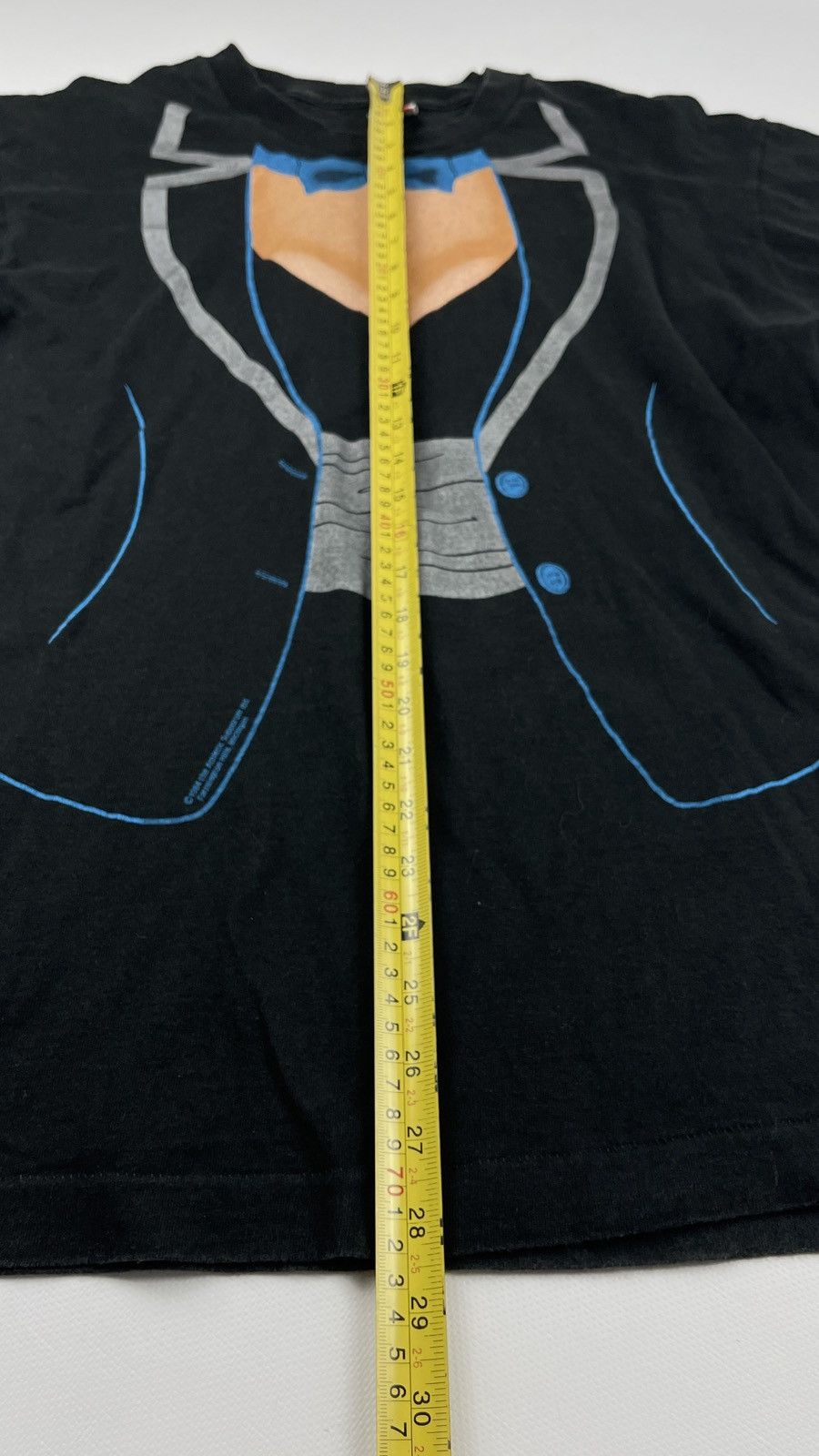 Fruit Of The Loom × Vintage Vtg 80s Tits Tux Tuxedo Single Stitched Made In USA Size US XL / EU 56 / 4 - 8 Thumbnail