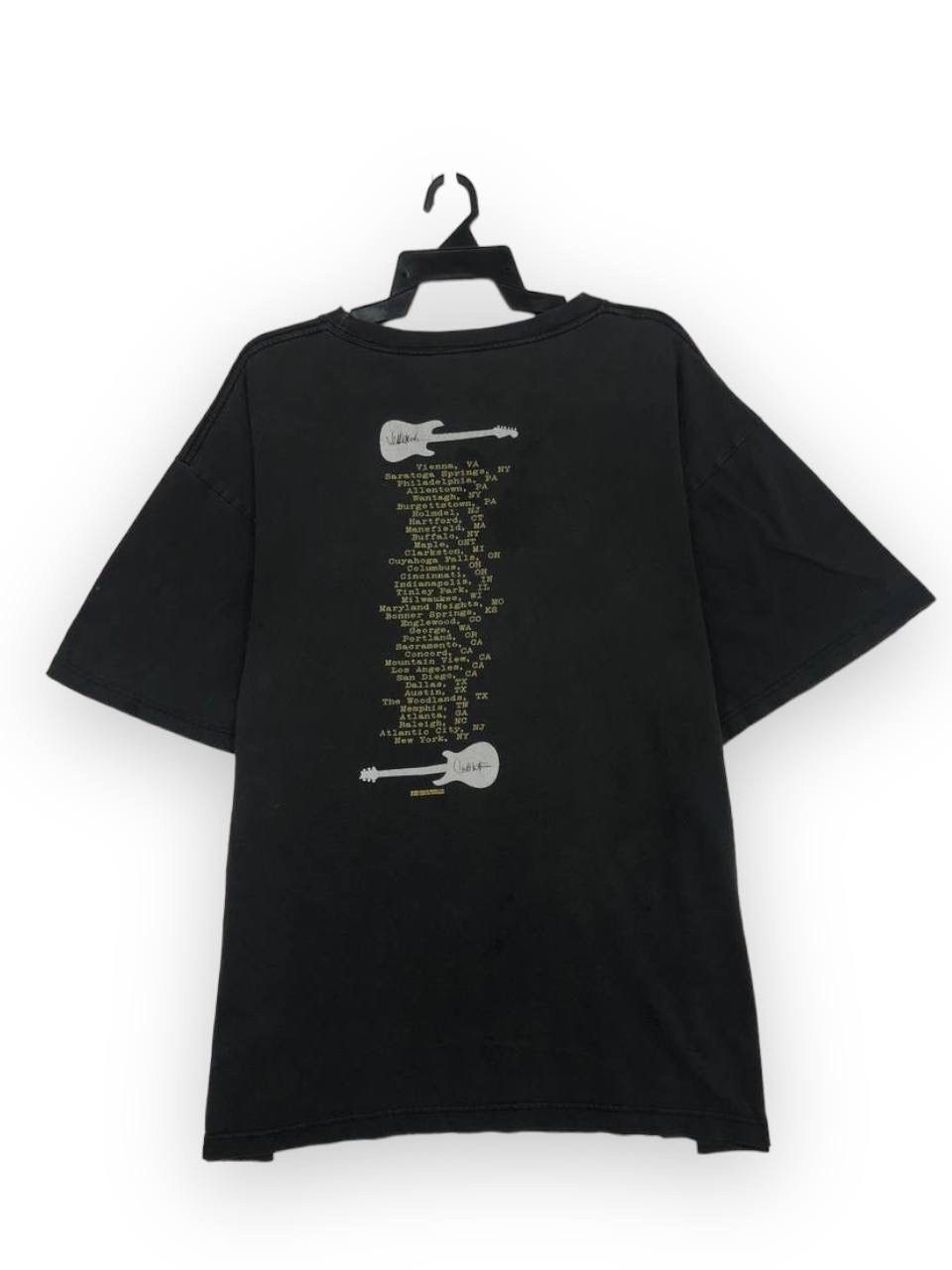 Band Tees vintage 1995 Santana Jeff Beck guitarist Size US XL / EU 56 / 4 - 5 Thumbnail