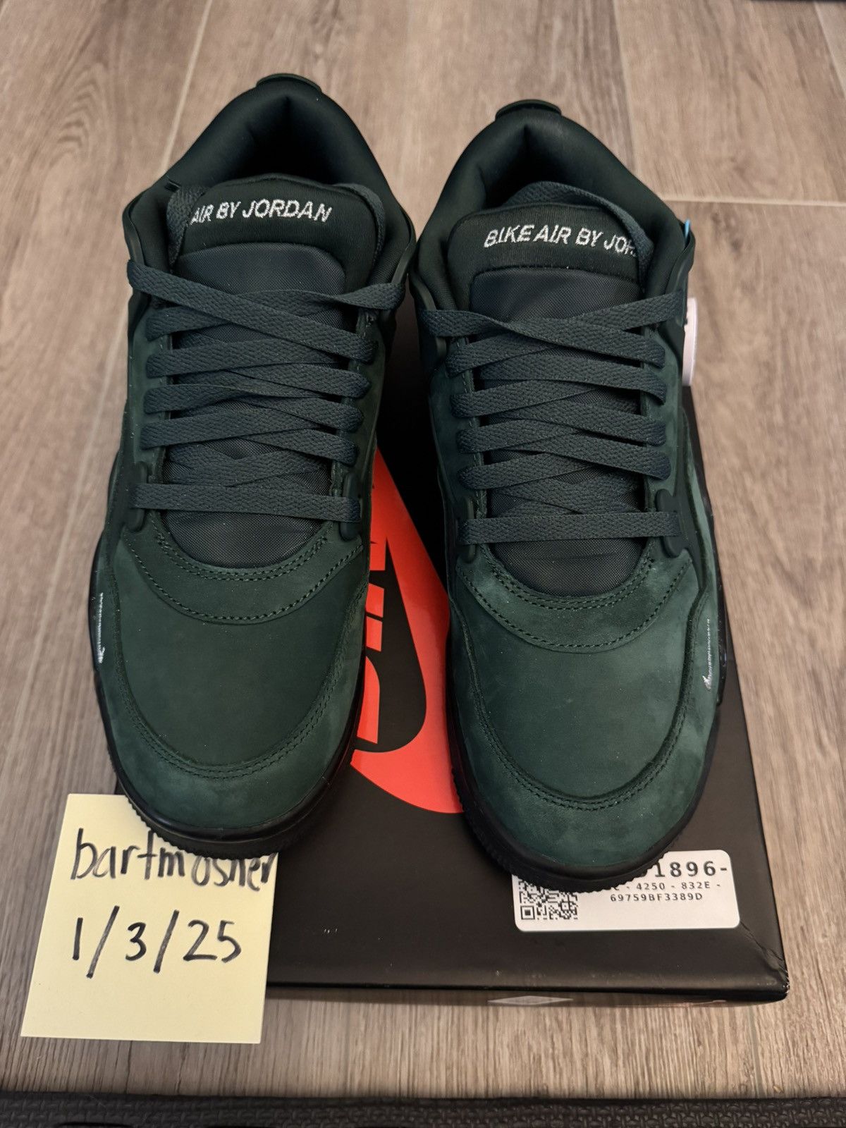 Jordan Brand × Nike Nike Air Jordan 4 RM SP x Nigel Sylvester Pro Green Size US 8.5 / EU 41-42 - 3 Thumbnail