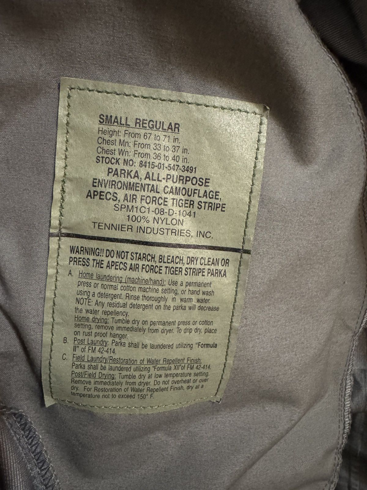 Goretex USMC APECS Gore Tex Arctic Camo Jacket Size US S / EU 44-46 / 1 - 3 Thumbnail