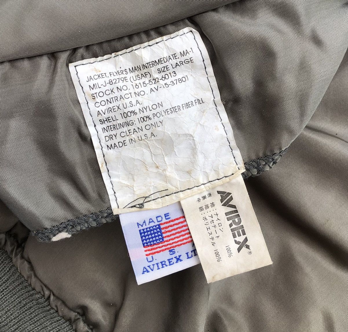 Avirex Vintage 80s Avirex MA-1 VF-117 Military Patches Bomber Size US L / EU 52-54 / 3 - 19 Thumbnail