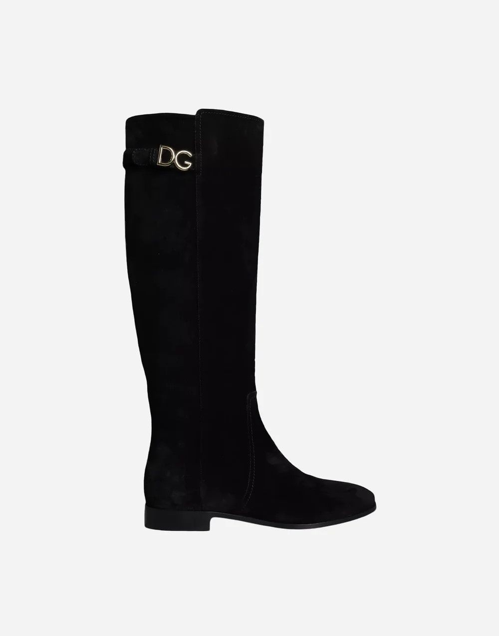 Dolce & Gabbana o1y0825 Suede Boots in Black Size US 6 / IT 36 - 1 Thumbnail