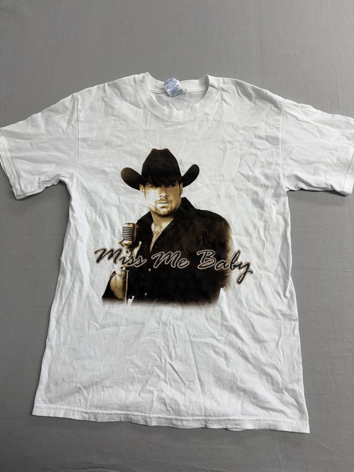Gildan Vintage Chris Cagle Country T-shirt 2005 Miss Me Baby Song M Size US M / EU 48-50 / 2 - 1 Thumbnail