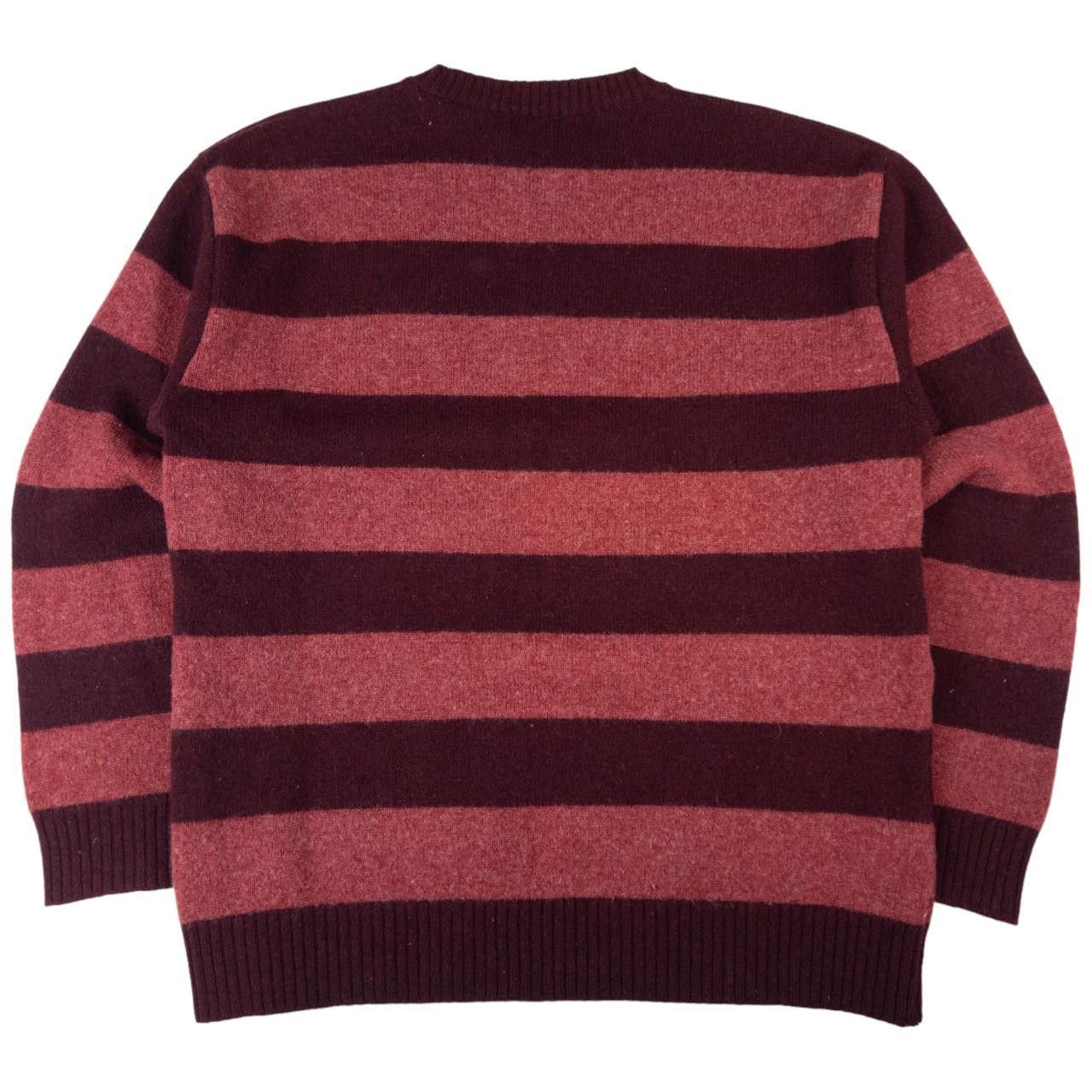 Stussy Vintage Stussy Stripped Knit Jumper Size L Size US L / EU 52-54 / 3 - 2 Thumbnail