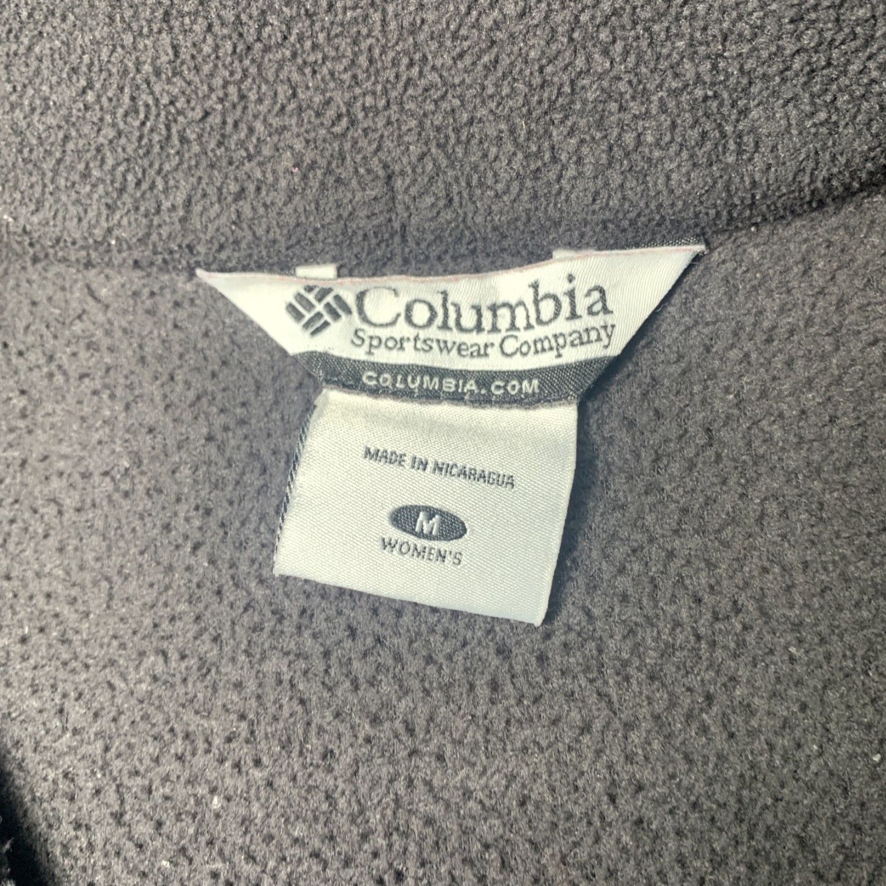 Vintage Columbia Zip Up Fleece Jacket Long Sleeve Black Women's Size Medium Size M / US 6-8 / IT 42-44 - 7 Thumbnail