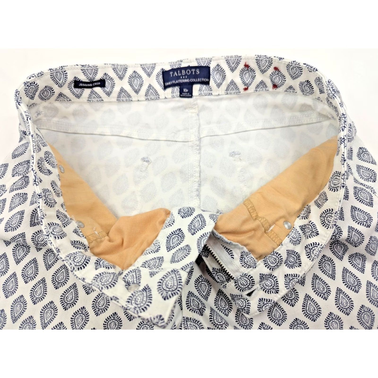 Talbots Talbots Simply Flattering Jegging Crop Denim Pants Women 10P White 32x24 Pets Petite Regular Jeans Bag? Size 32" / US 10 / IT 46 - 7 Thumbnail