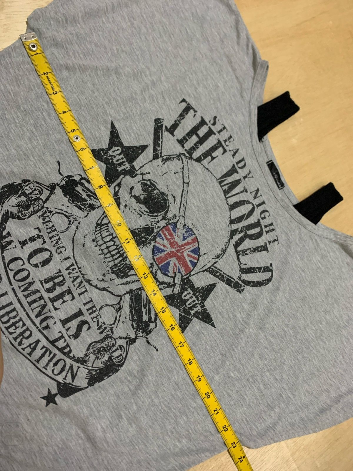 Hysteric Glamour × If Six Was Nine × Japanese Brand Y2k Spinkle Skull Peom Punk style Size US L / EU 52-54 / 3 - 8 Thumbnail