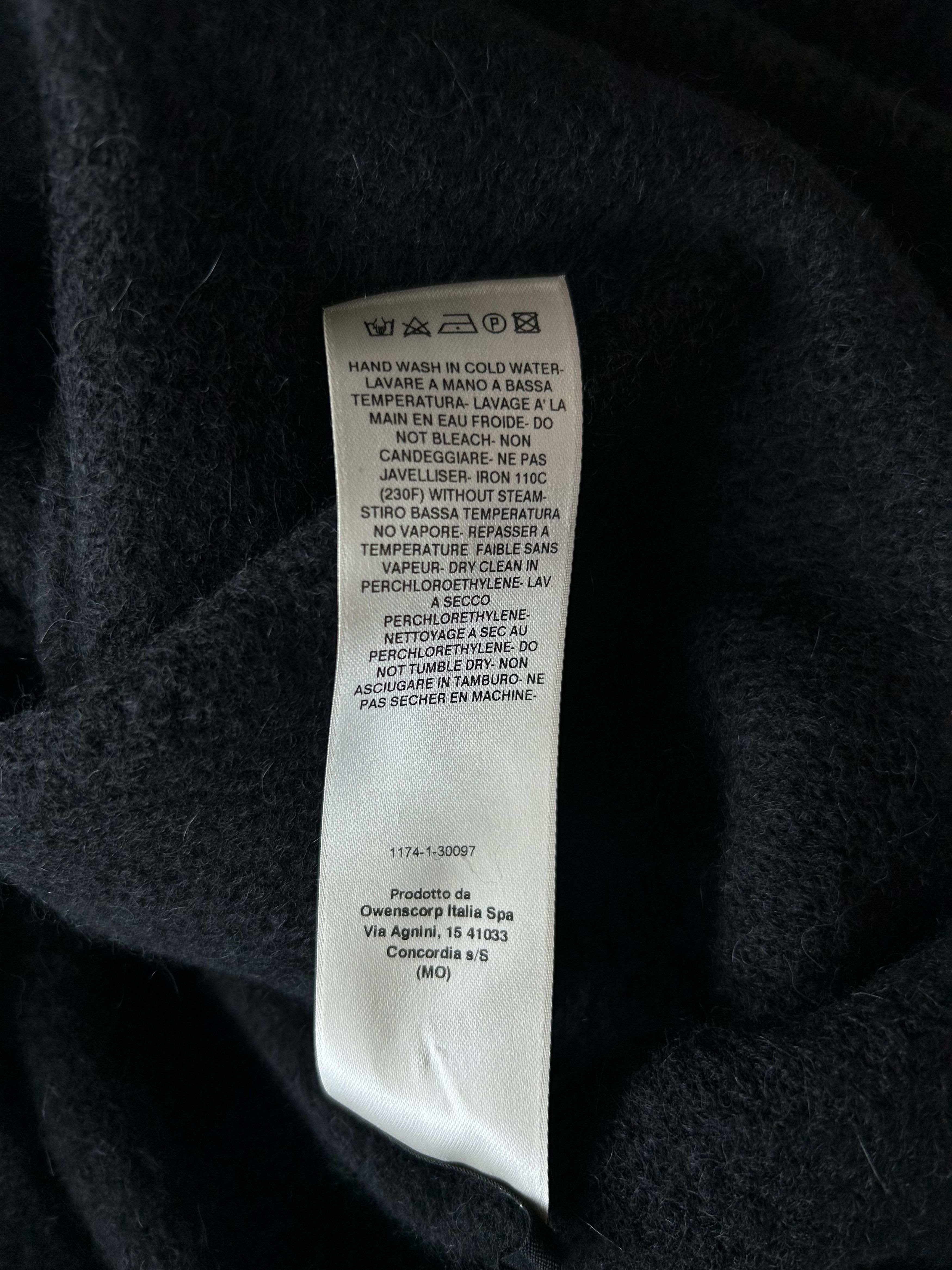 Rick Owens Rick Owens Black Hun Knitted Hoodie Size US L / EU 52-54 / 3 - 4 Thumbnail