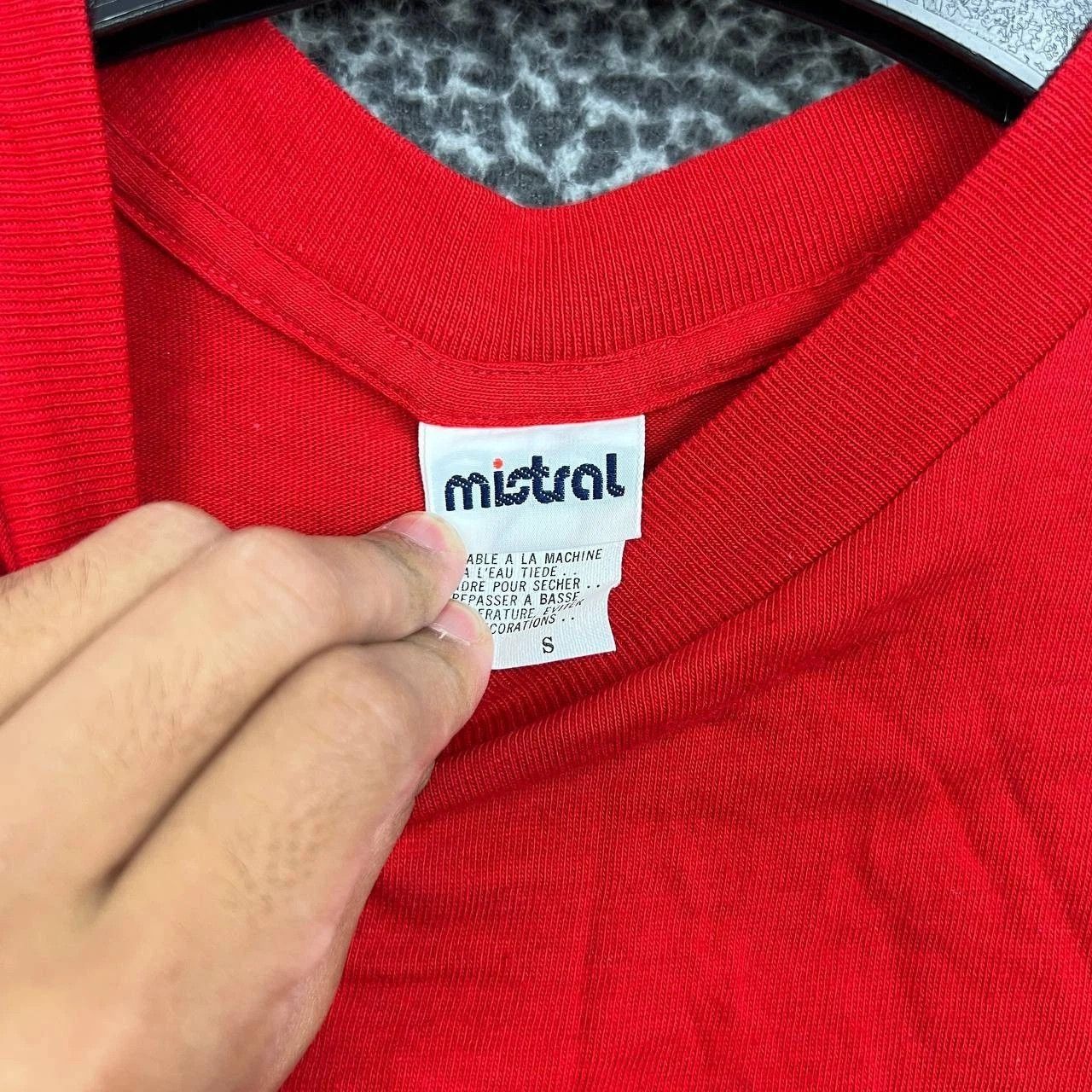 Other Vintage Mistral Logo Shirt S Crew Neck Deadstock New Size US S / EU 44-46 / 1 - 3 Thumbnail
