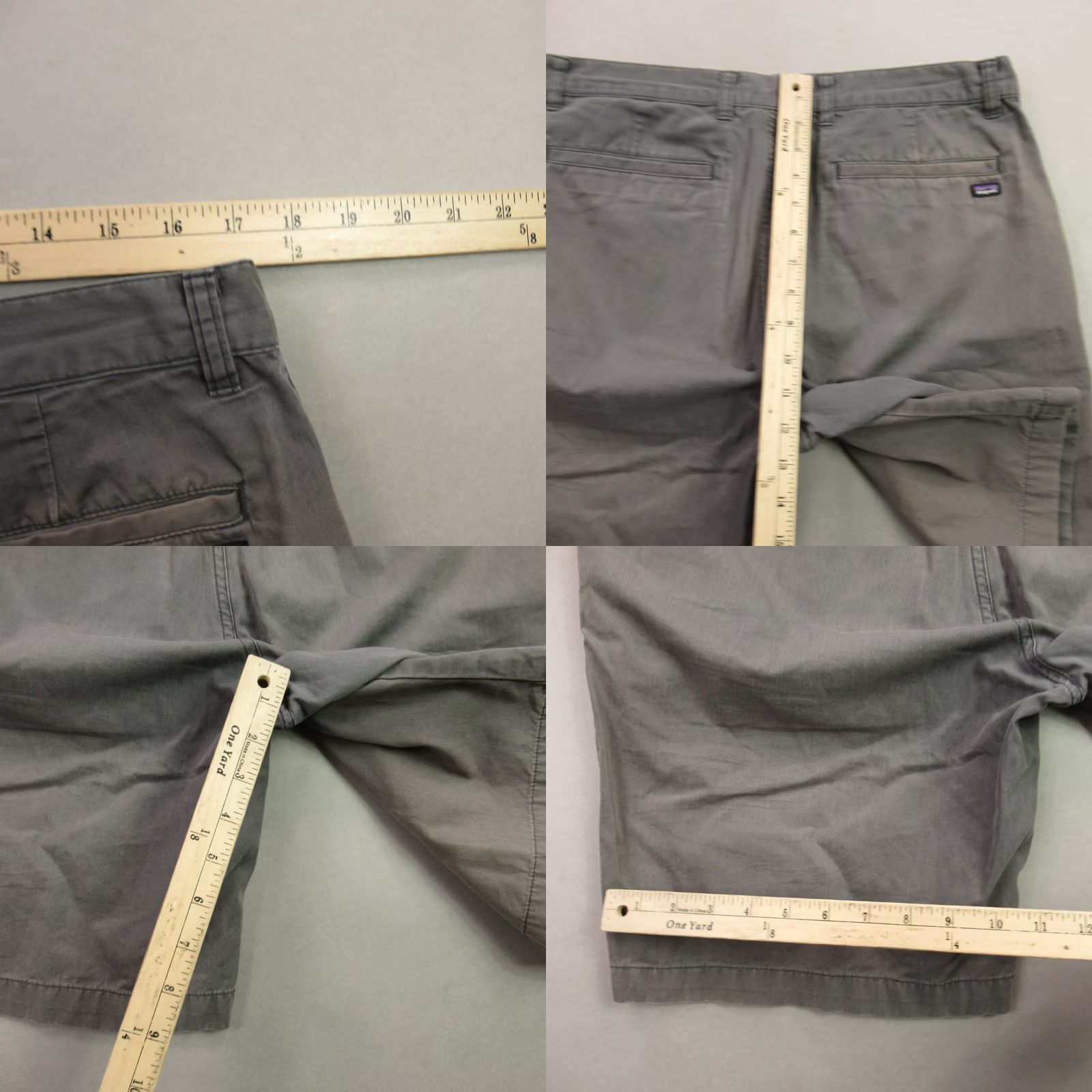 Patagonia Patagonia Shorts Chino Mens 34 Gray Golf Lightweight Outdoors Button Pockets Size US 34 / EU 50 - 8 Thumbnail