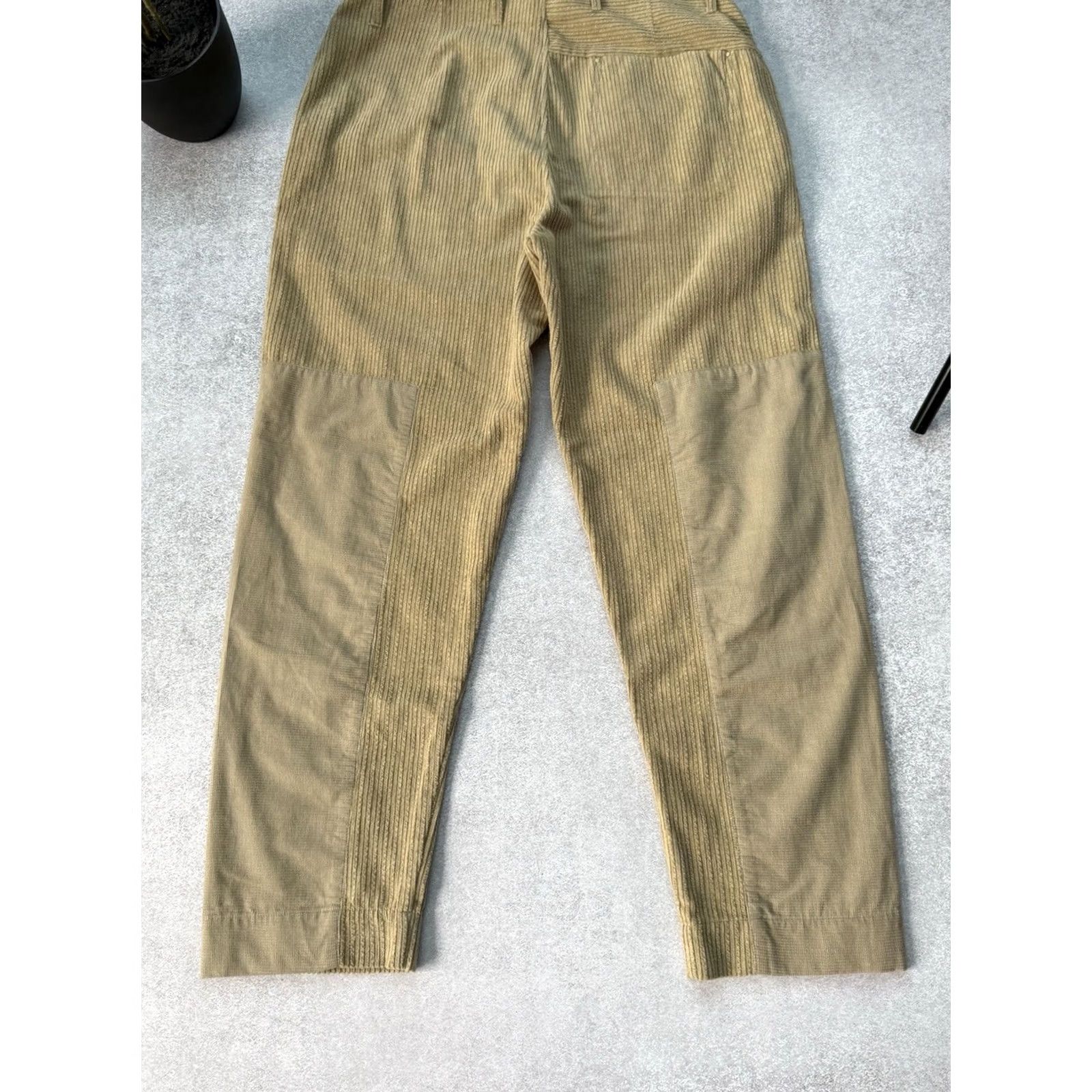 Folk VINTAGE Folk Corduroy Beige Chino Pants Men L Beige Folk Pants 90s Mens Size US 33 - 5 Thumbnail