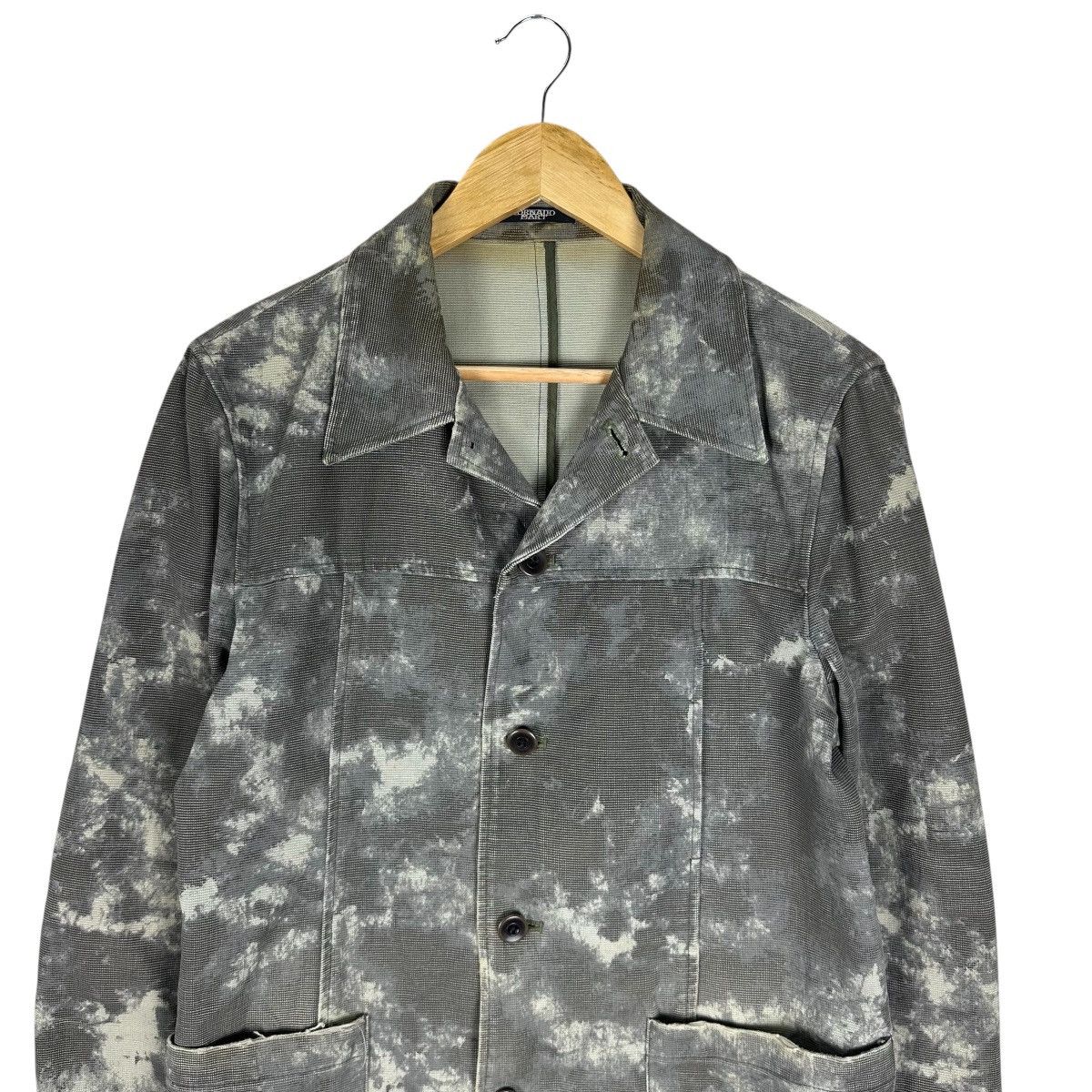 Tornado Mart TORNADO MART TIE DYE WAS NINE DISTRESS JACKET LIKE LGB Size US M / EU 48-50 / 2 - 2 Thumbnail