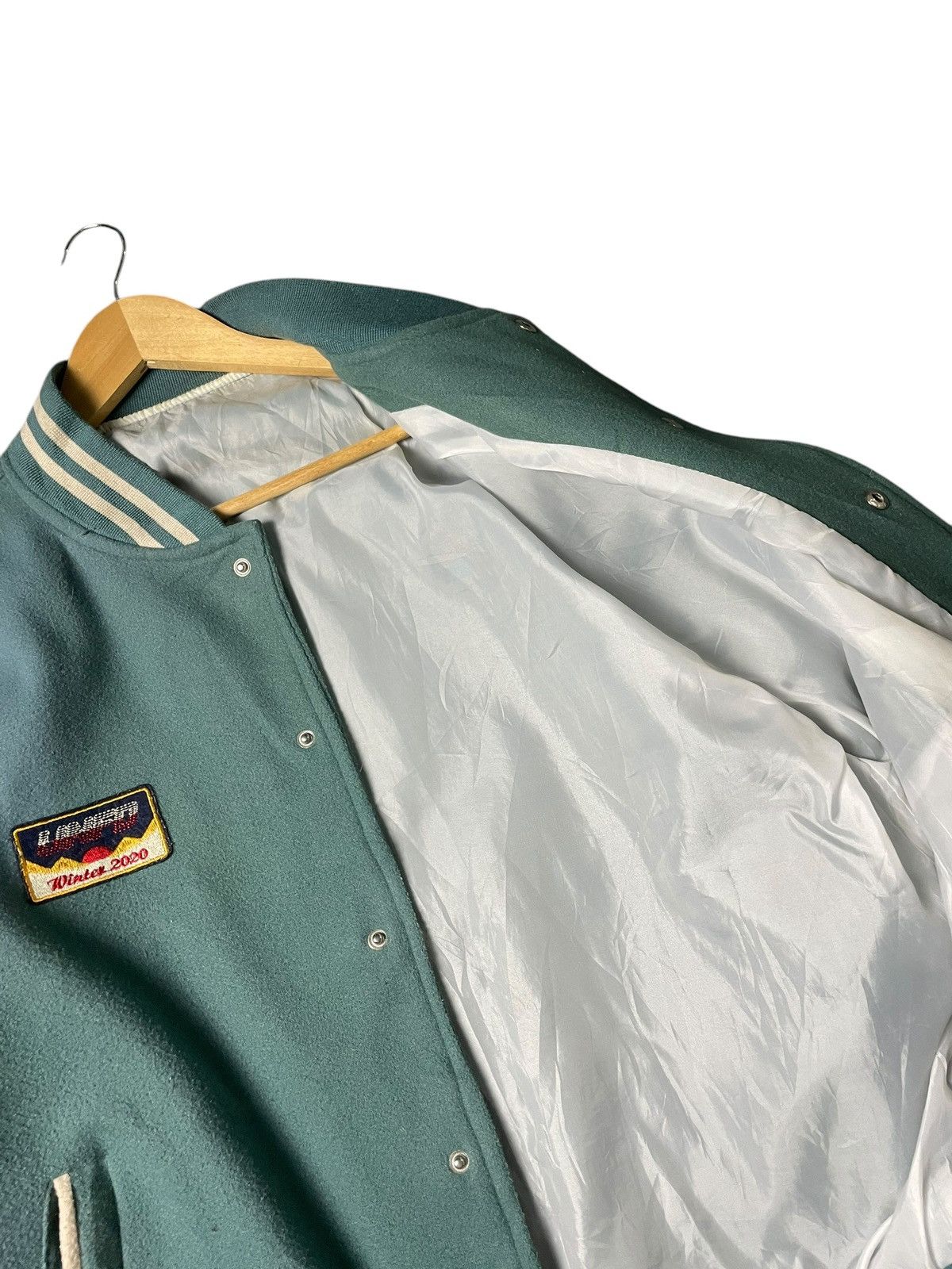 Japanese Brand × Vintage Vintage UNFLUID Wool Varsity Jacket (94) Size US M / EU 48-50 / 2 - 7 Thumbnail