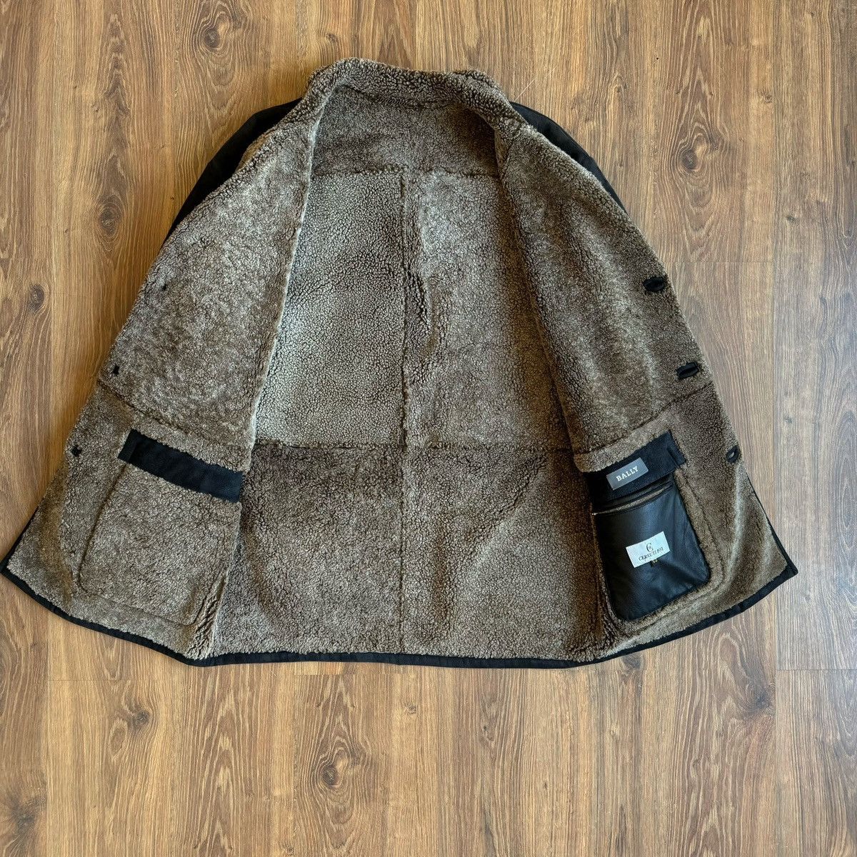 Bally Bally Shearling Jacket Cerruti 1881 Ing. Sheepskin Men’s 52 Size US L / EU 52-54 / 3 - 5 Thumbnail