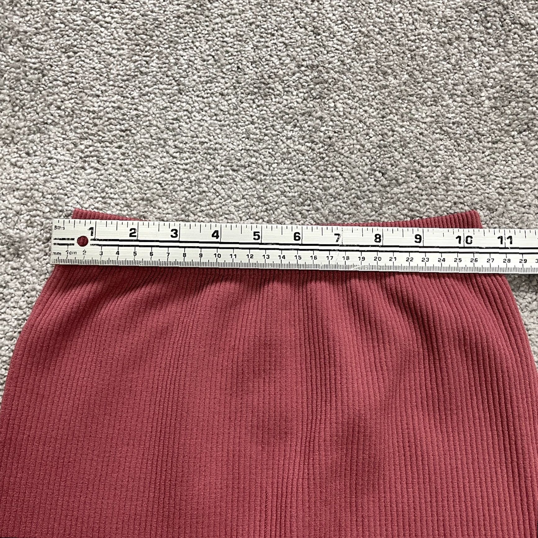 Pinko COTTON CANDY Juniors M Pink Cropped Leggings Athletic Yoga Activewear Size 32" / US 10 / IT 46 - 7 Thumbnail