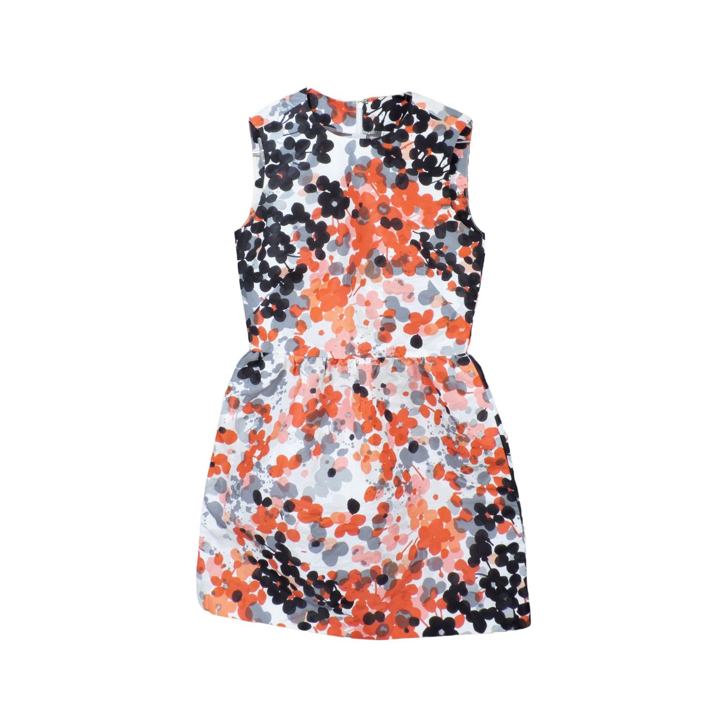 RED Valentino RED VALENTINO POLKA DOT FLORAL PATTERN MINI DRESS Size XS / US 0-2 / IT 36-38 - 1 Thumbnail