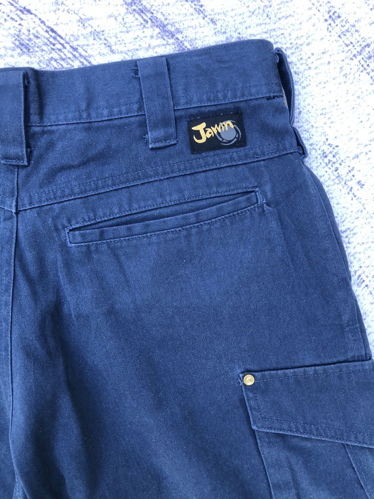 Japanese Brand Unbrand Workers Cargo Pants Multipocket Faded Colour Size US 28 / EU 44 - 12 Thumbnail