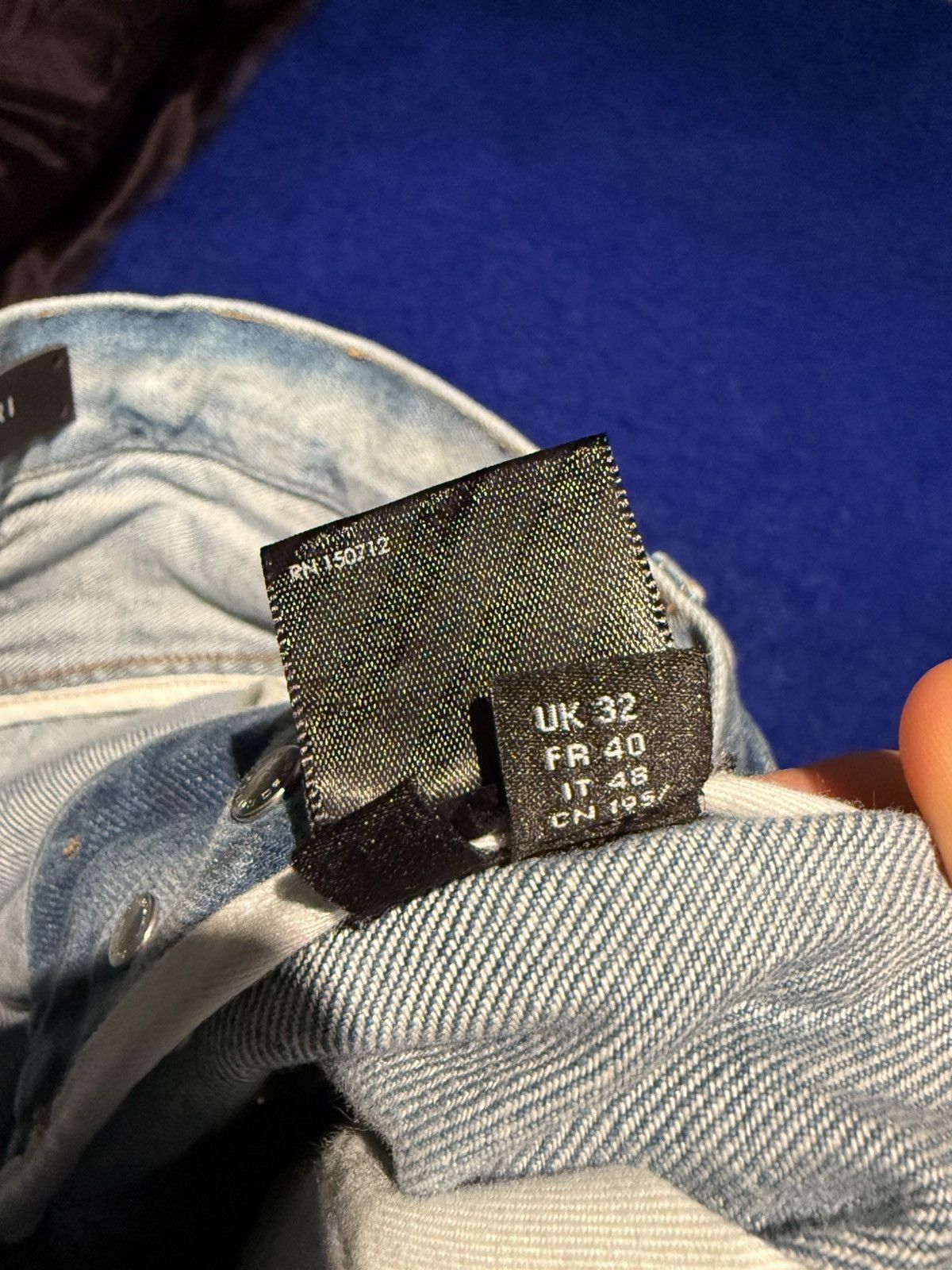 Amiri AMIRI Carpenter Jeans Size 32 DSWT Made in USA Retail $1100 Size US 32 / EU 48 - 14 Thumbnail
