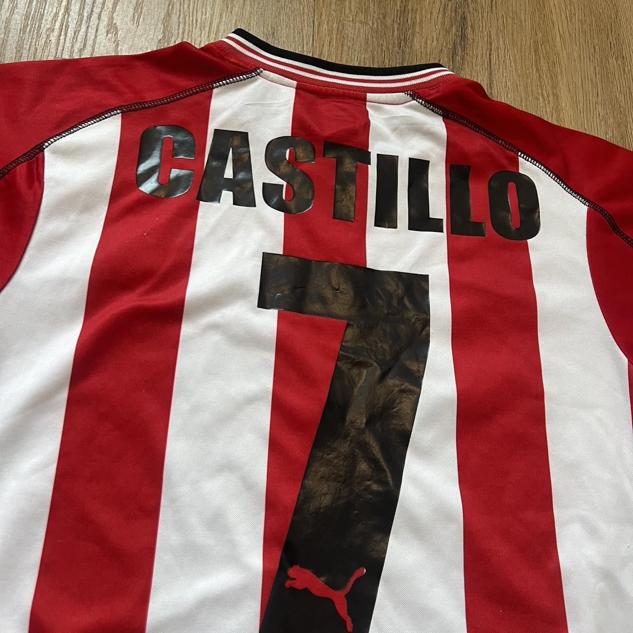 Puma 2003-04 Olympiakos Castillo Greece Football Shirt y2k 2000s Size US S / EU 44-46 / 1 - 4 Thumbnail