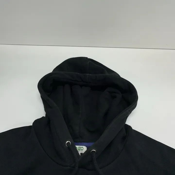 Kenzo KENZO Black Embroidered Eye Hoodie for Men -2507 Size US L / EU 52-54 / 3 - 2 Thumbnail