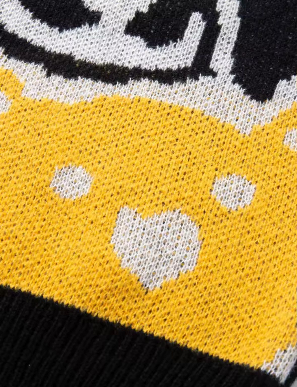 Japanese Brand Piggy Bear Pattern Sweater Jacquard Knitted Sweatshirt Size US M / EU 48-50 / 2 - 5 Thumbnail