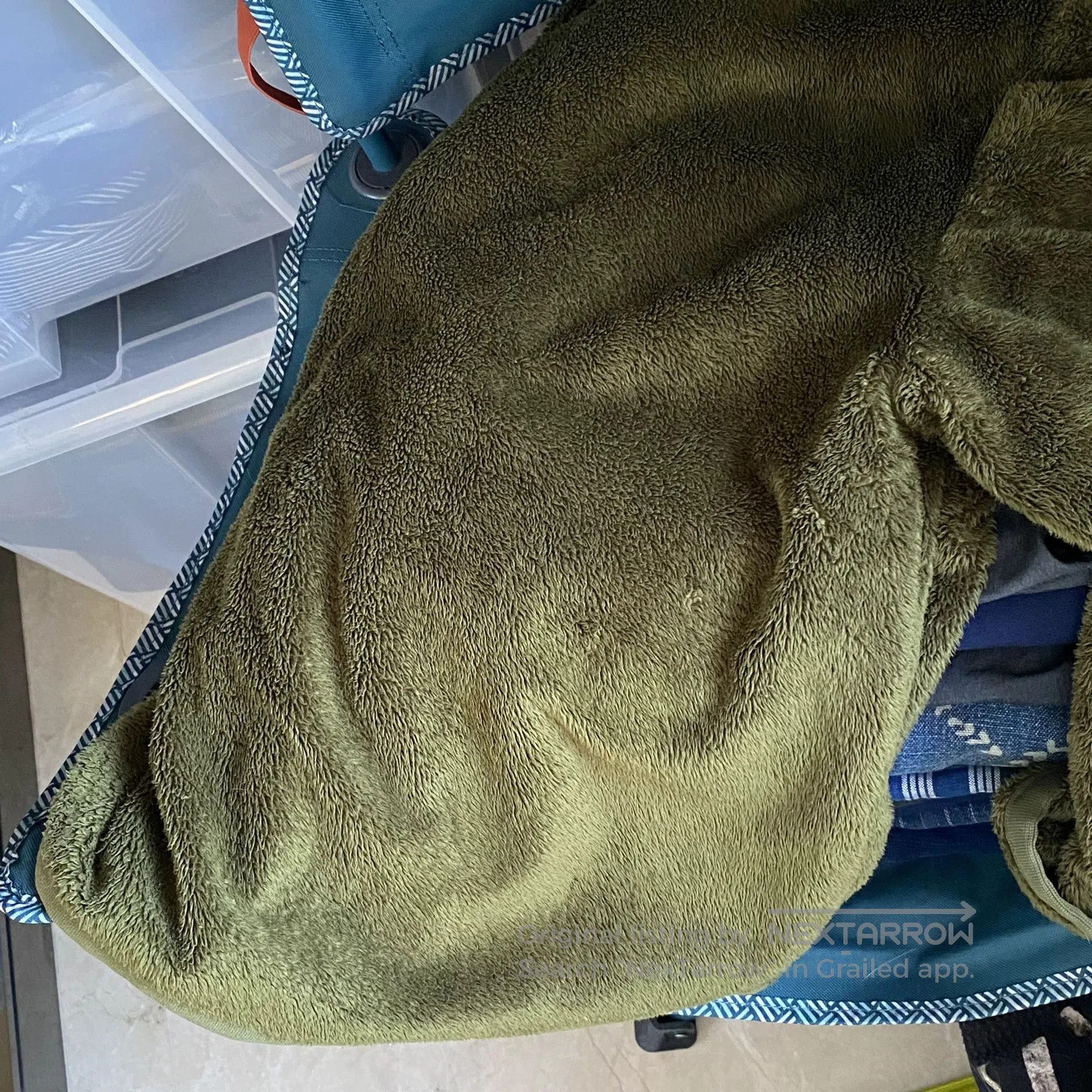 Porter Classic porter classic baby fleece jacket in green. Size US XL / EU 56 / 4 - 4 Thumbnail
