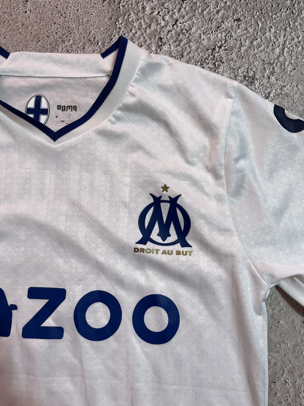 Puma #9 Vitihna Puma Soccer Jersey Droid au But Marseilles Size US S / EU 44-46 / 1 - 3 Thumbnail