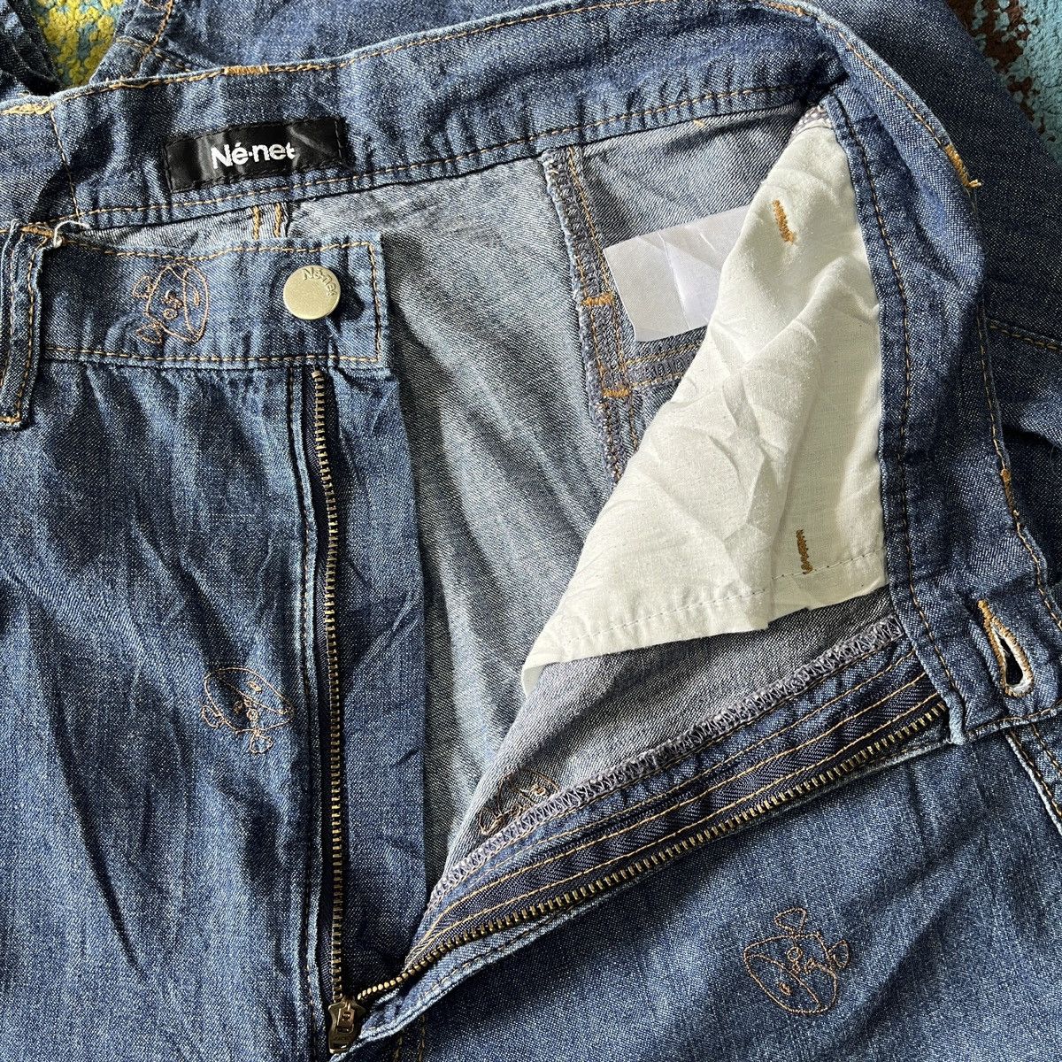 Issey Miyake × Japanese Brand Issey Miyake Ne-Net Japanese Jeans Size 28" / US 6 / IT 42 - 17 Thumbnail