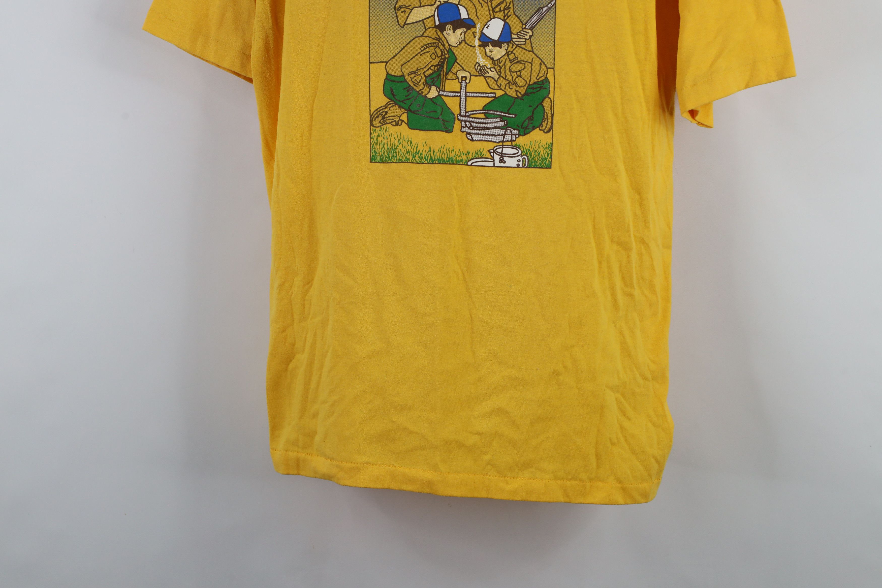 Vintage Vintage 90s America Camp Frontier Short Sleeve T-Shirt USA Size US XL / EU 56 / 4 - 3 Thumbnail