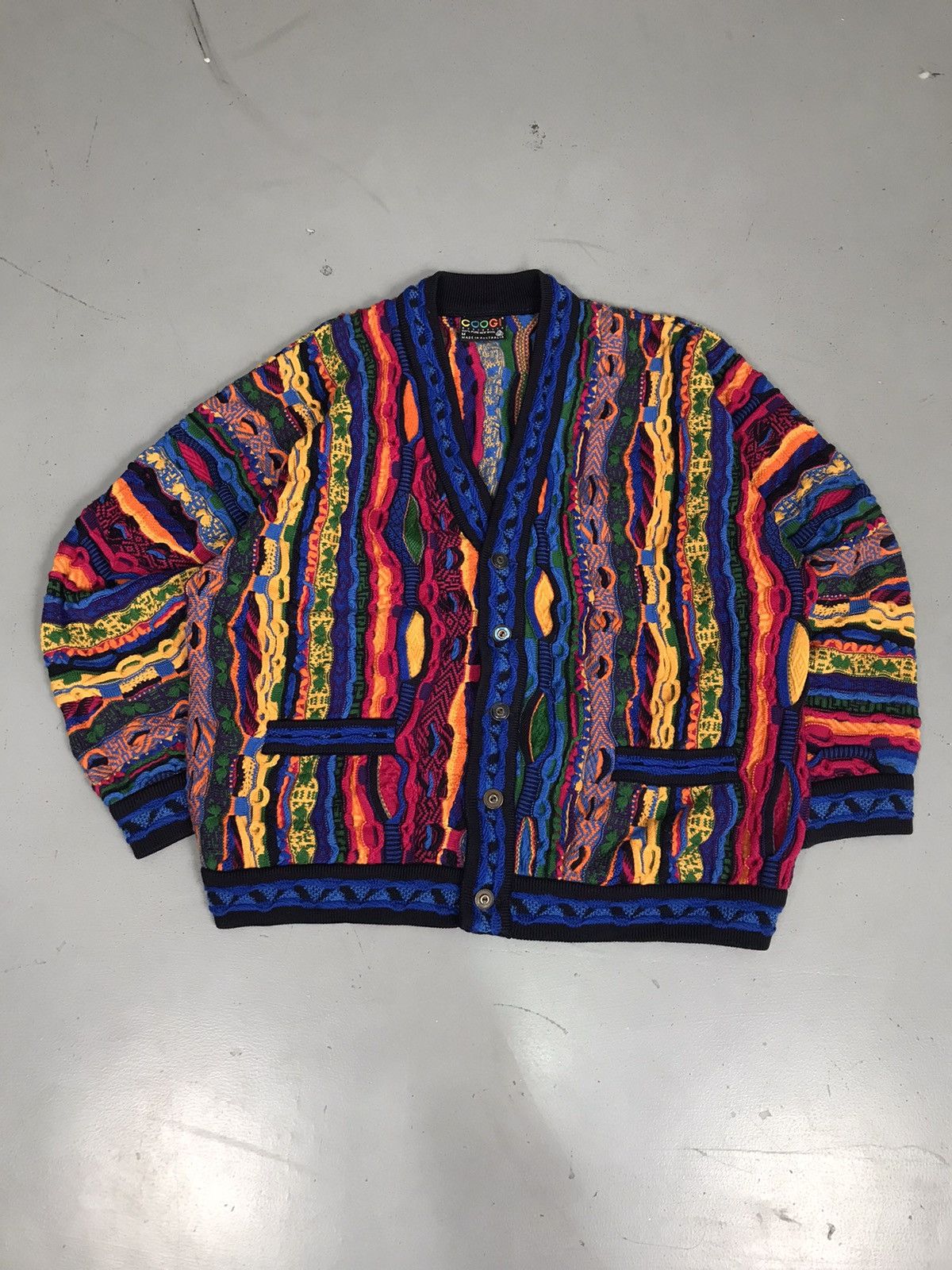 Coogi multicolor sweater sale