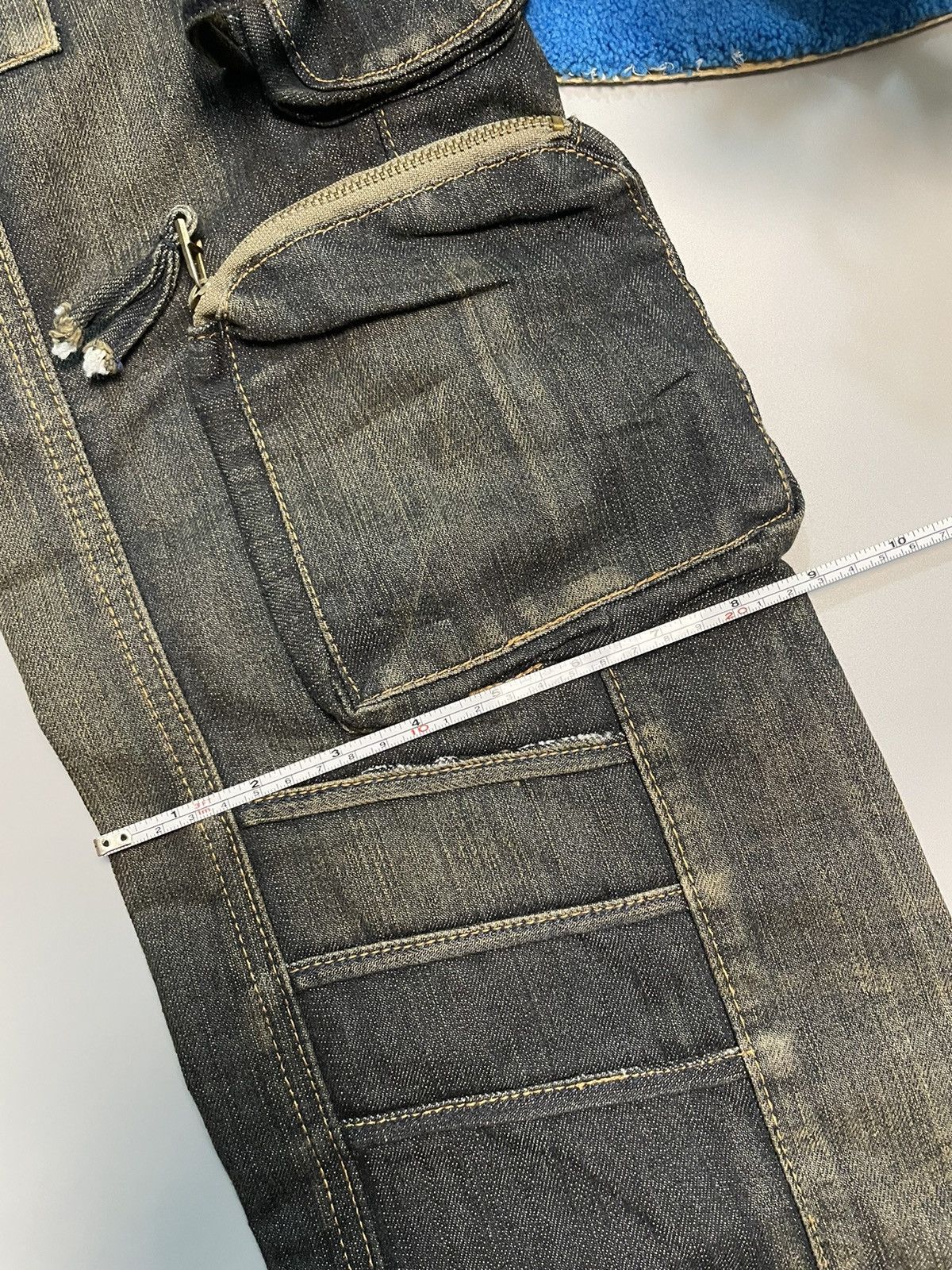 Seditionaries Multi Pocket Jeans De Art Denim Size US 29 - 19 Thumbnail