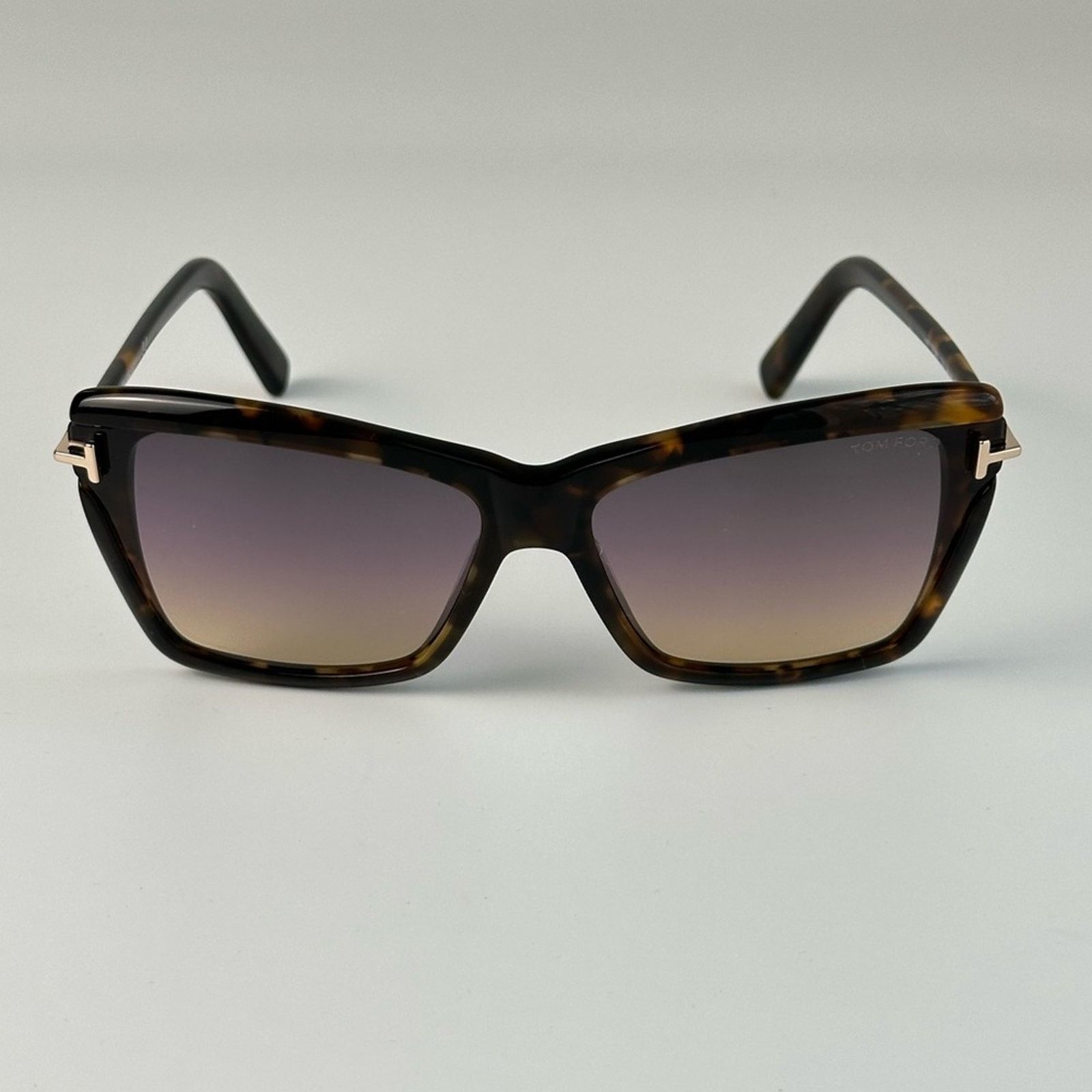 Tom Ford BRAND NEW TOM FORD Leah FT0849/S 55B Havana Women Sunglasses Size ONE SIZE - 2 Thumbnail