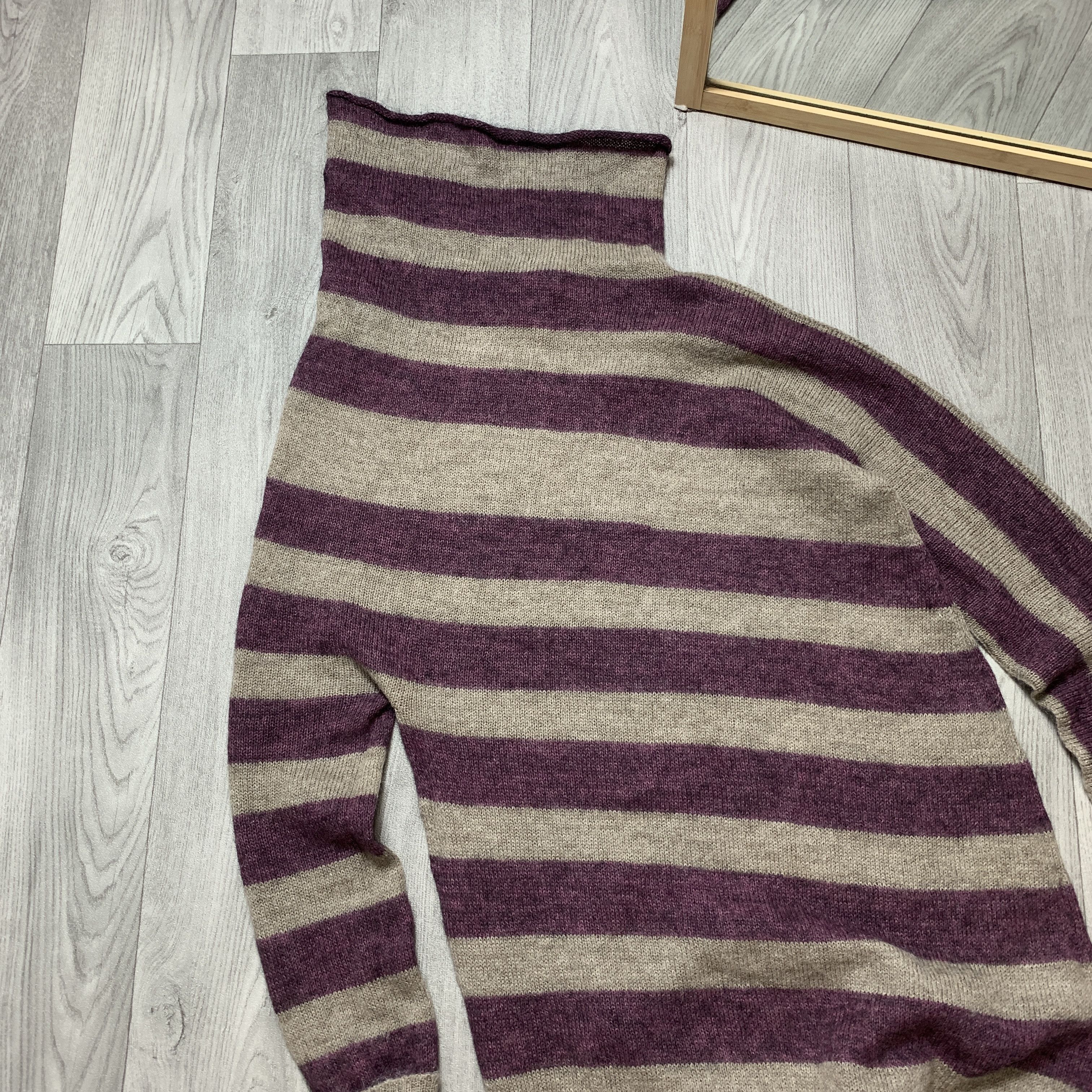Miss Sixty Vintage Miss Sixty Y2K Knitted Midi Dress Striped Sweater Size M / US 6-8 / IT 42-44 - 9 Thumbnail