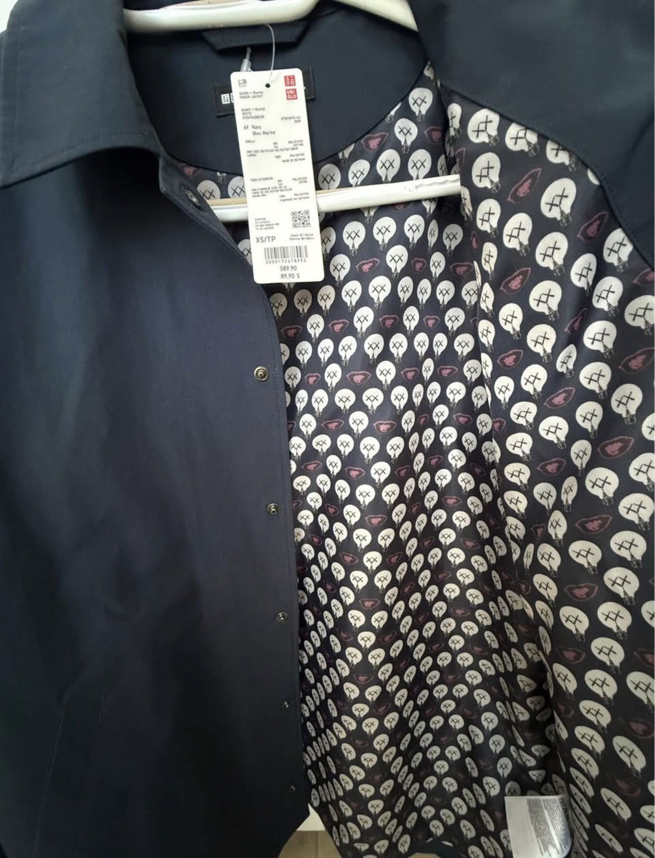 Andy Warhol × Kaws × Uniqlo UNIQLO x Andy Warhol x KAWS Coach Jacket Size US XS / EU 42 / 0 - 2 Thumbnail
